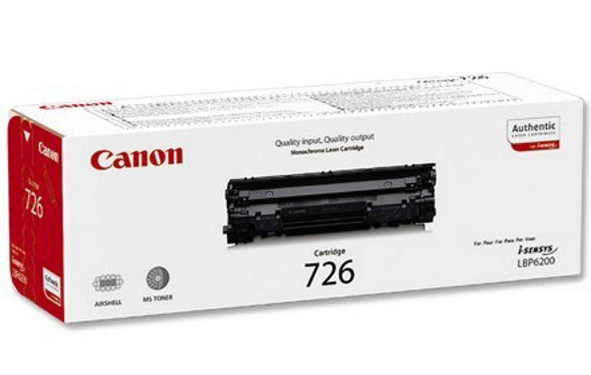 

Canon 725 Toner Cartridge, Black