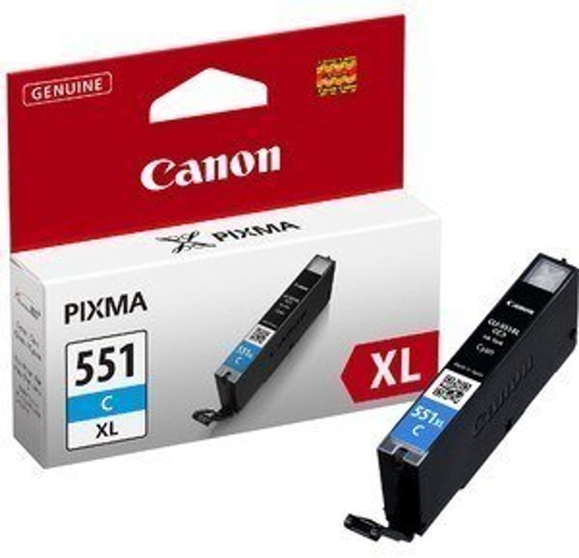 

Tusz CANON (CLI-551C XL/6444B001) niebieski 700str, Cli-551c xl/6444b001) niebieski 700st
