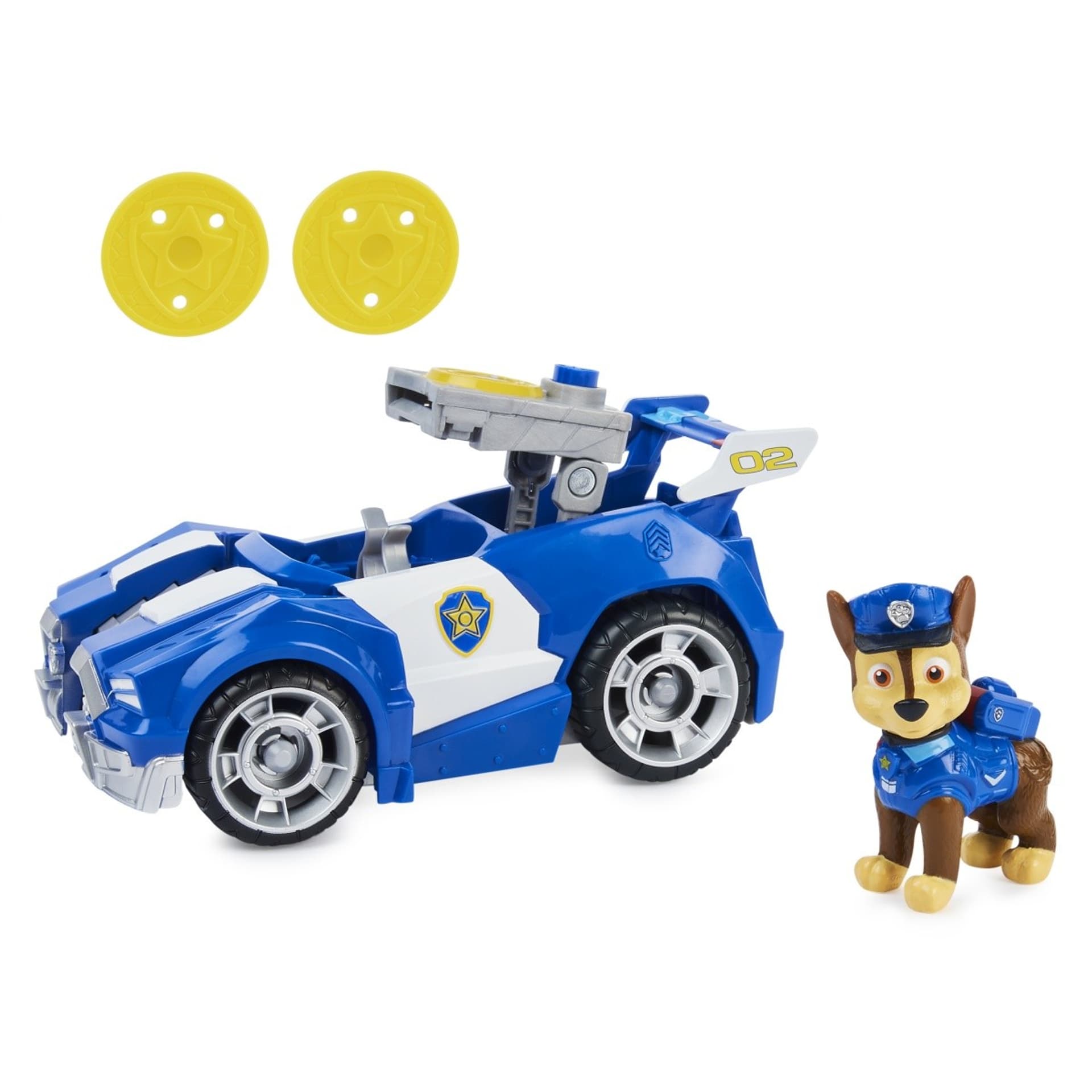 

Zestaw z figurką Psi Patrol Film Pojazdy Bohaterów Deluxe Chase