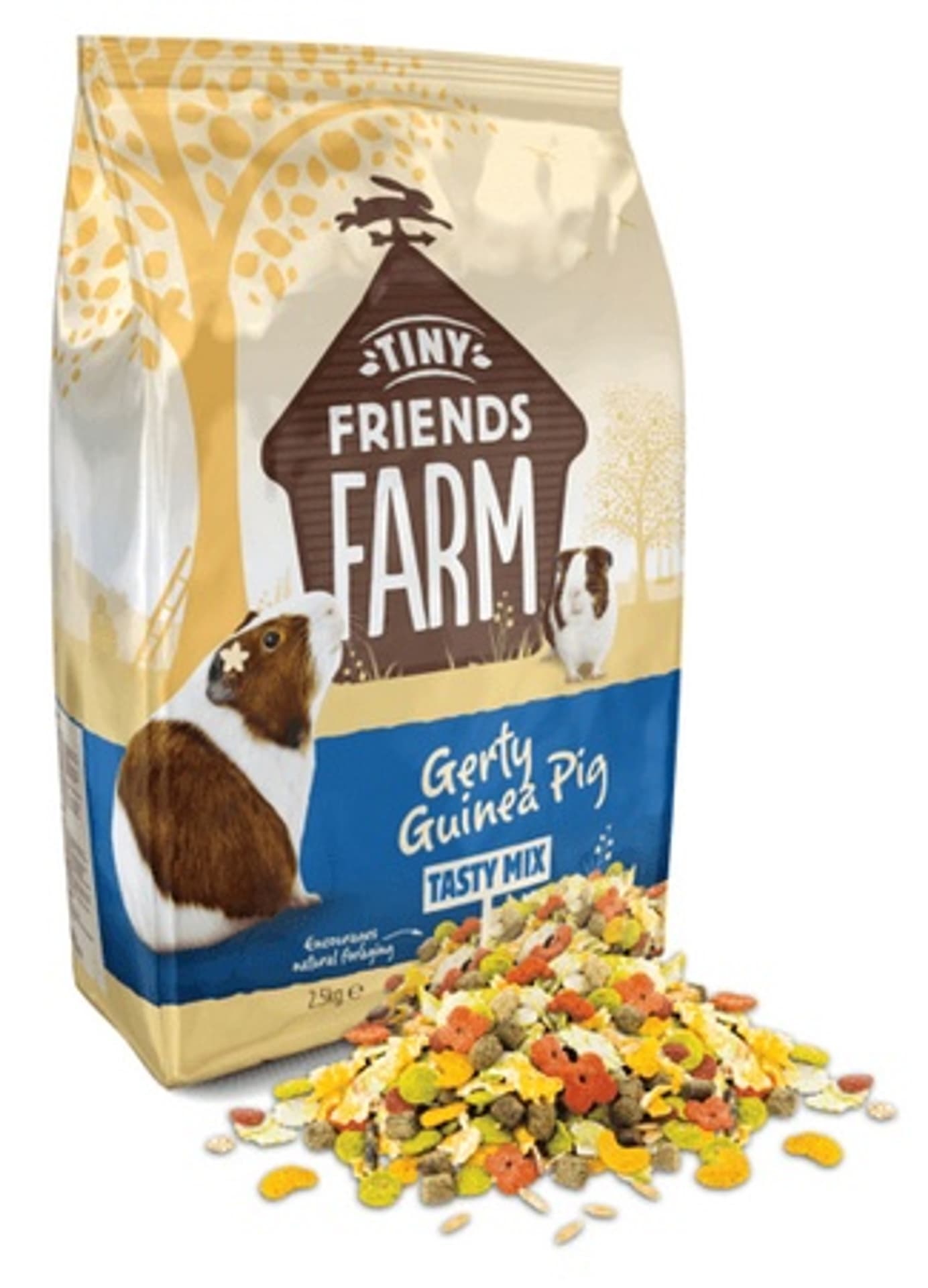 

Supreme Petfoods Tiny Friends Farm Gerty Guinea Pig Tasty Mix 850g