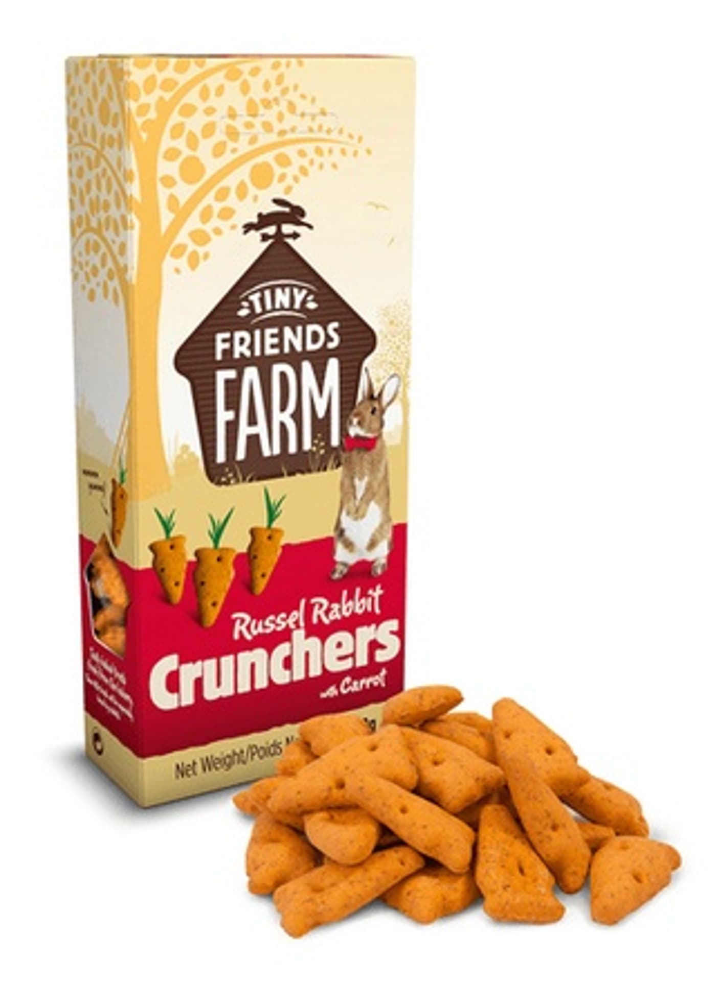 

Supreme Petfoods Tiny Friends Farm Russell Rabbit Crunchers 120g