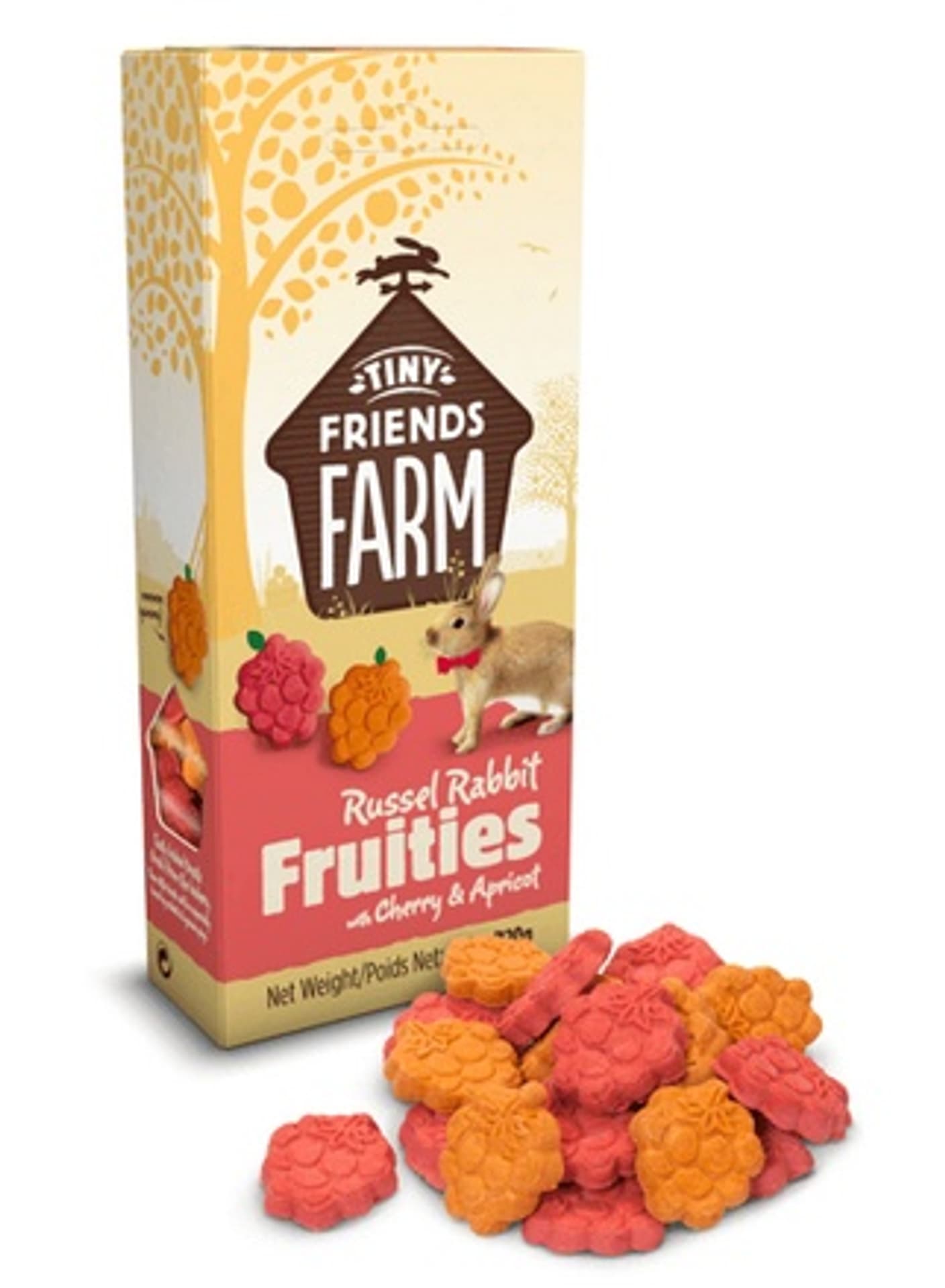

Supreme Petfoods Tiny Friends Farm Russell Rabbit Fruities 120g