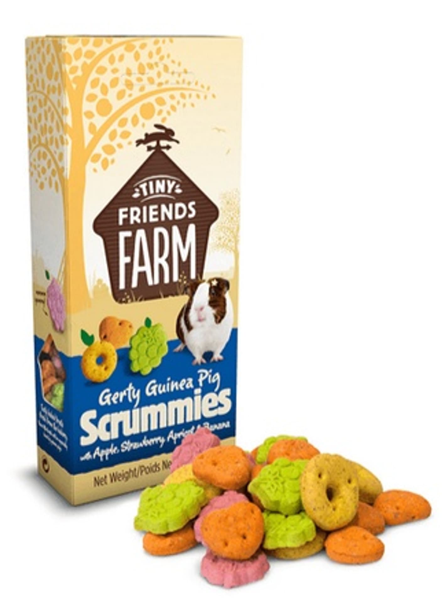 

Supreme Petfoods Tiny Friends Farm Gerty Guinea Pig Scrummies 120g