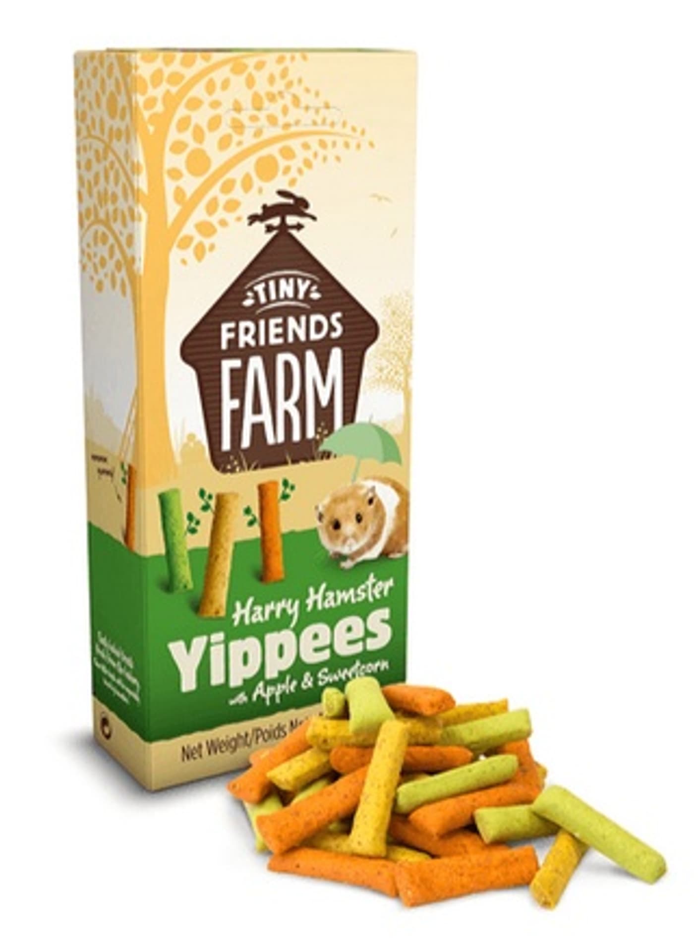 

Supreme Petfoods Tiny Friends Farm Harry Hamster Yippees 120g