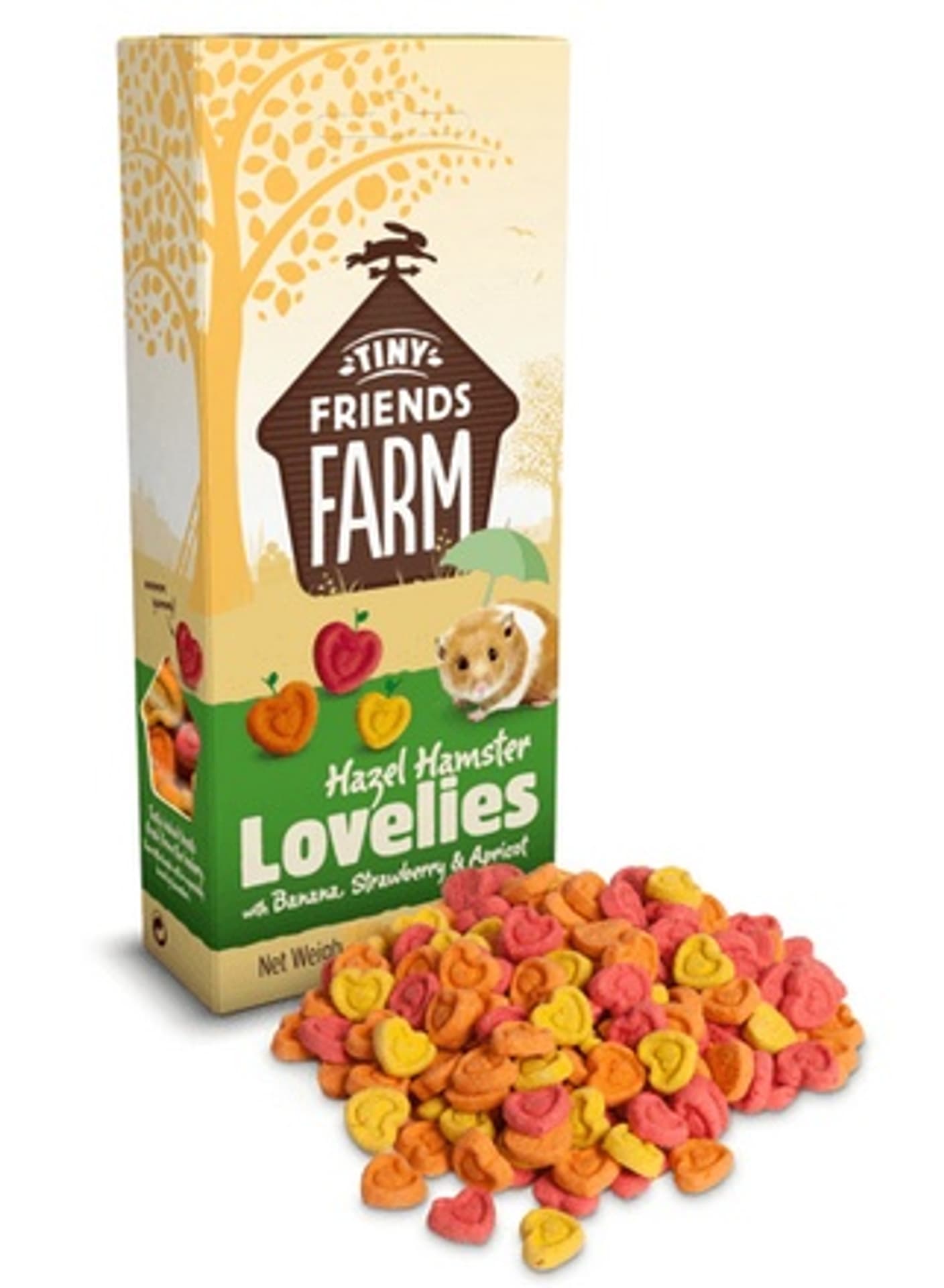 

Supreme Petfoods Tiny Friends Farm Hazel Hamster Lovelies 120g