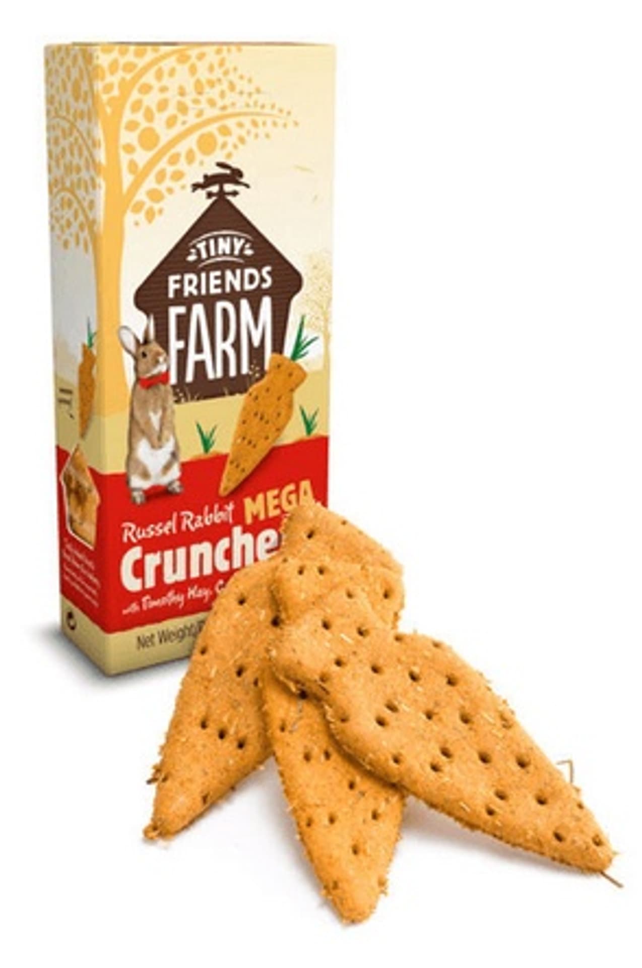 

Supreme Petfoods Tiny Friends Farm Russell Rabbit Mega Crunchers 75g