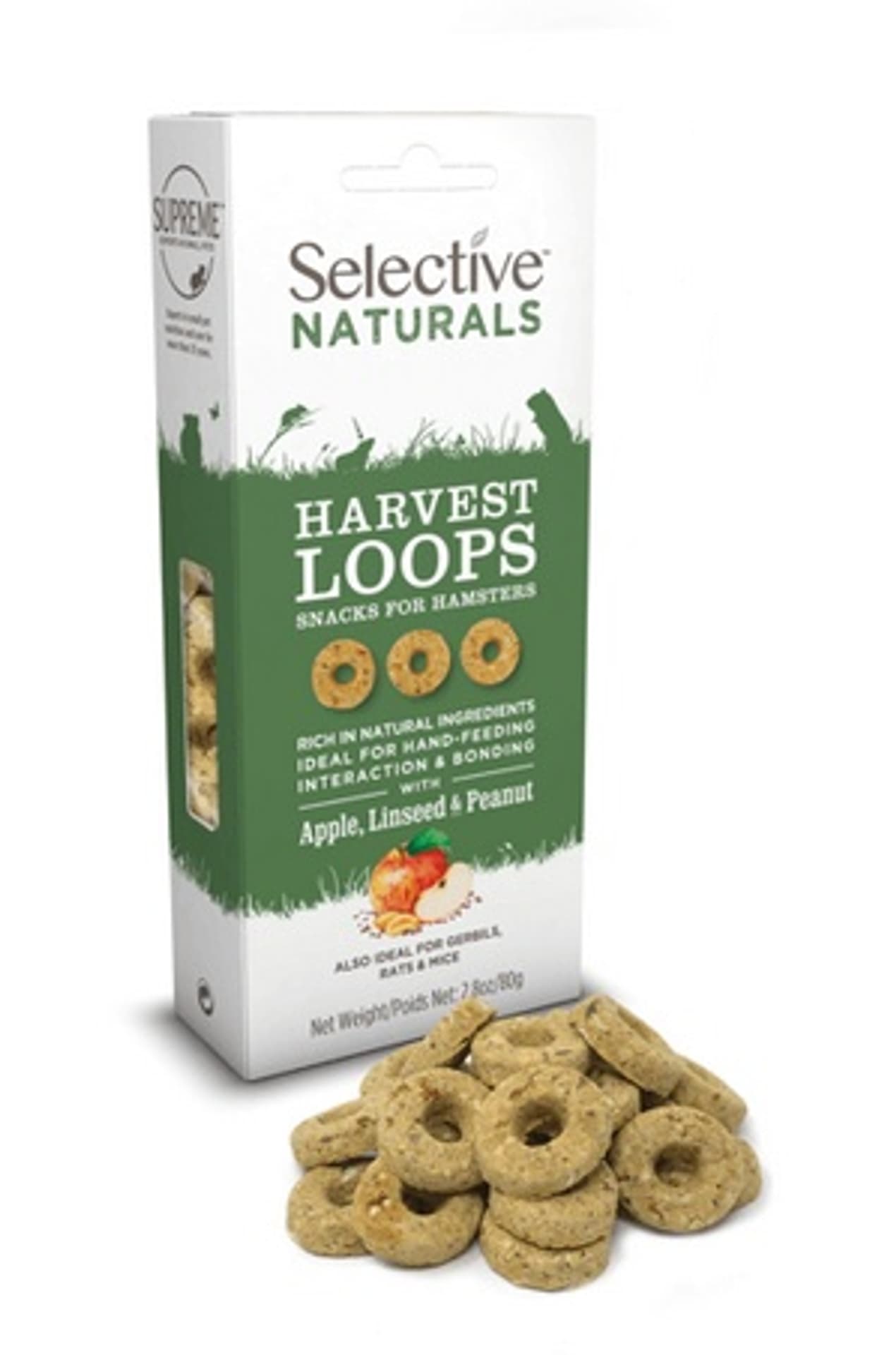 

Supreme Petfoods Selective Naturals Harvest Loops 80g