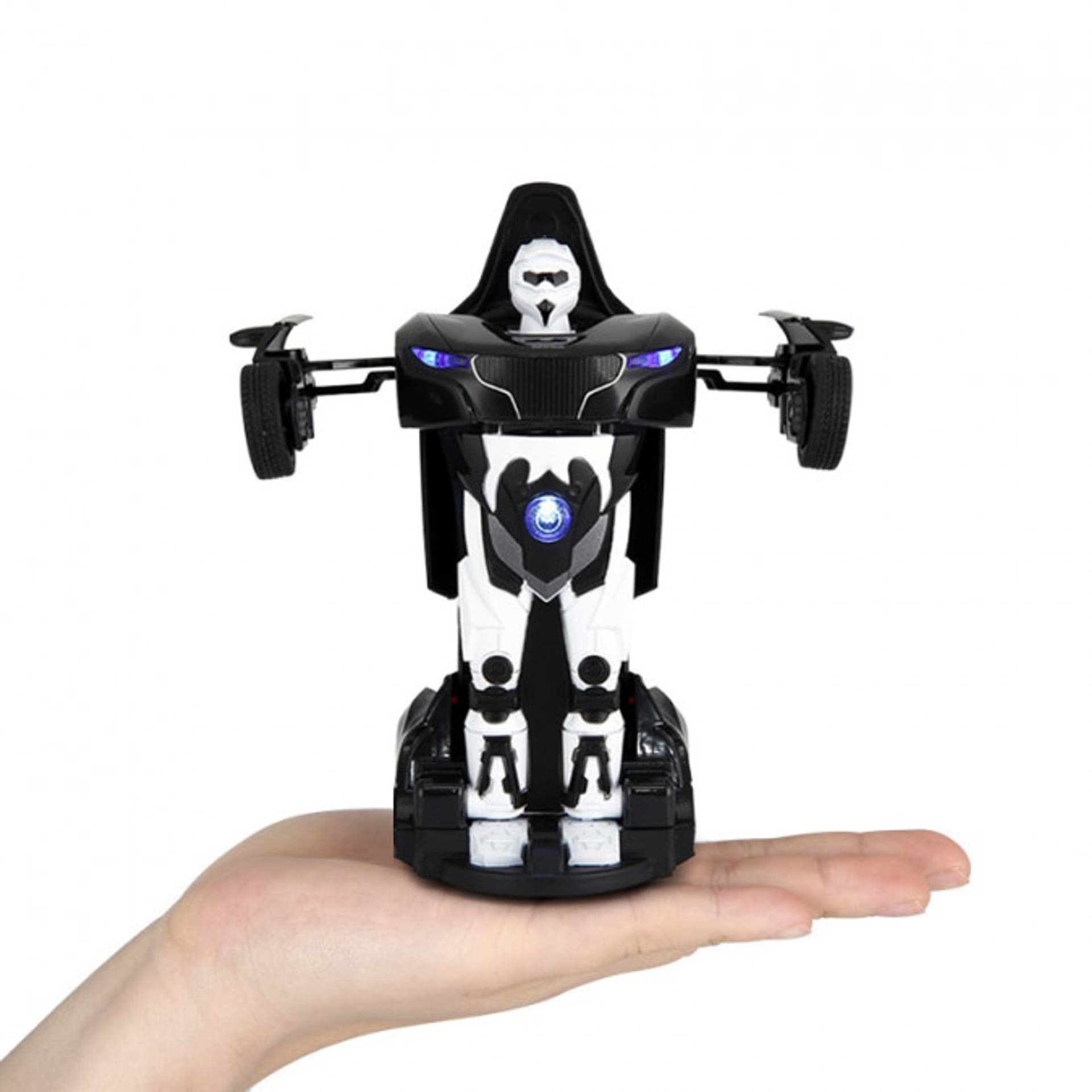 

Mini transformer Die Cast 1:32 RTR (zasilanie na baterie) - biały, Zasilanie na baterie) - biał
