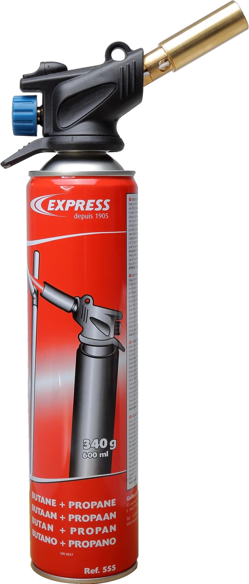 

Lampa lutownicza piezo z zas. gazu e5550k