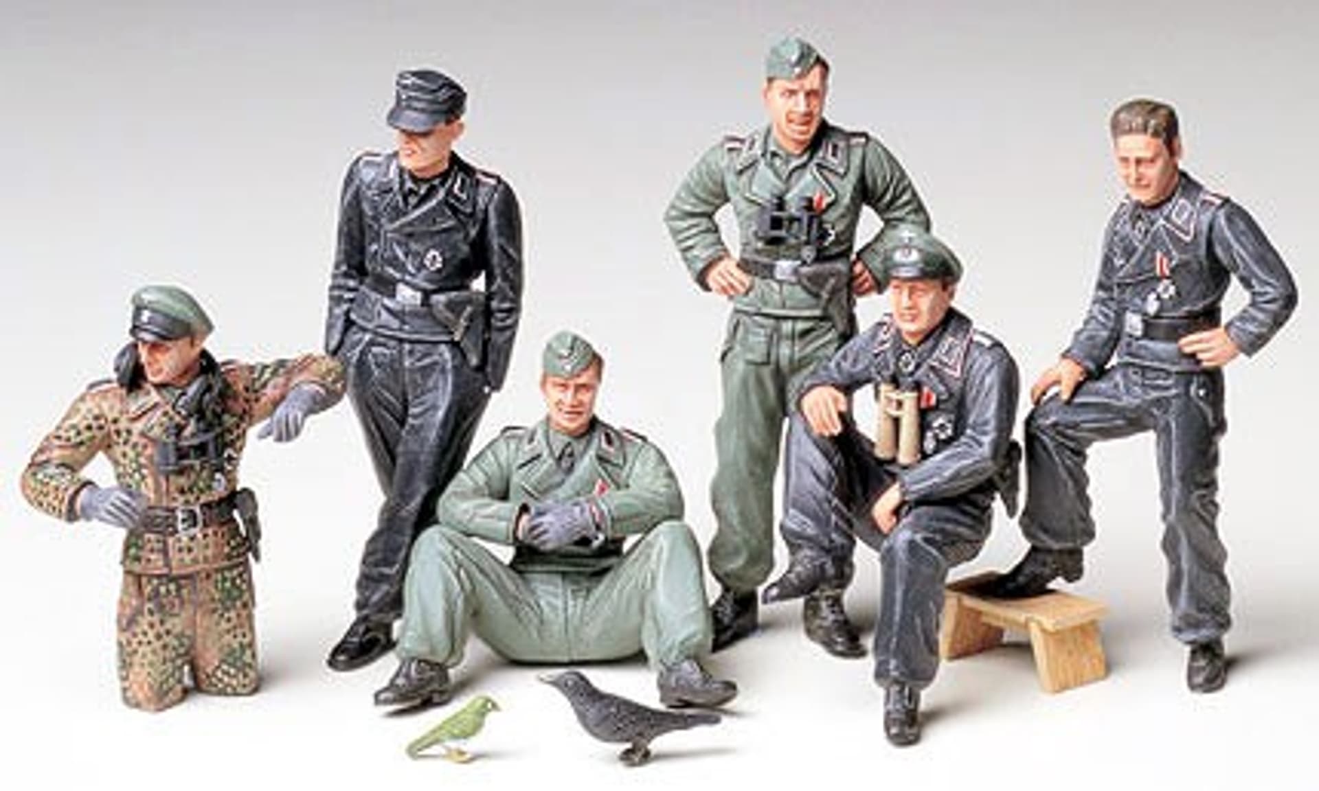 

German Tank Crew at Rest