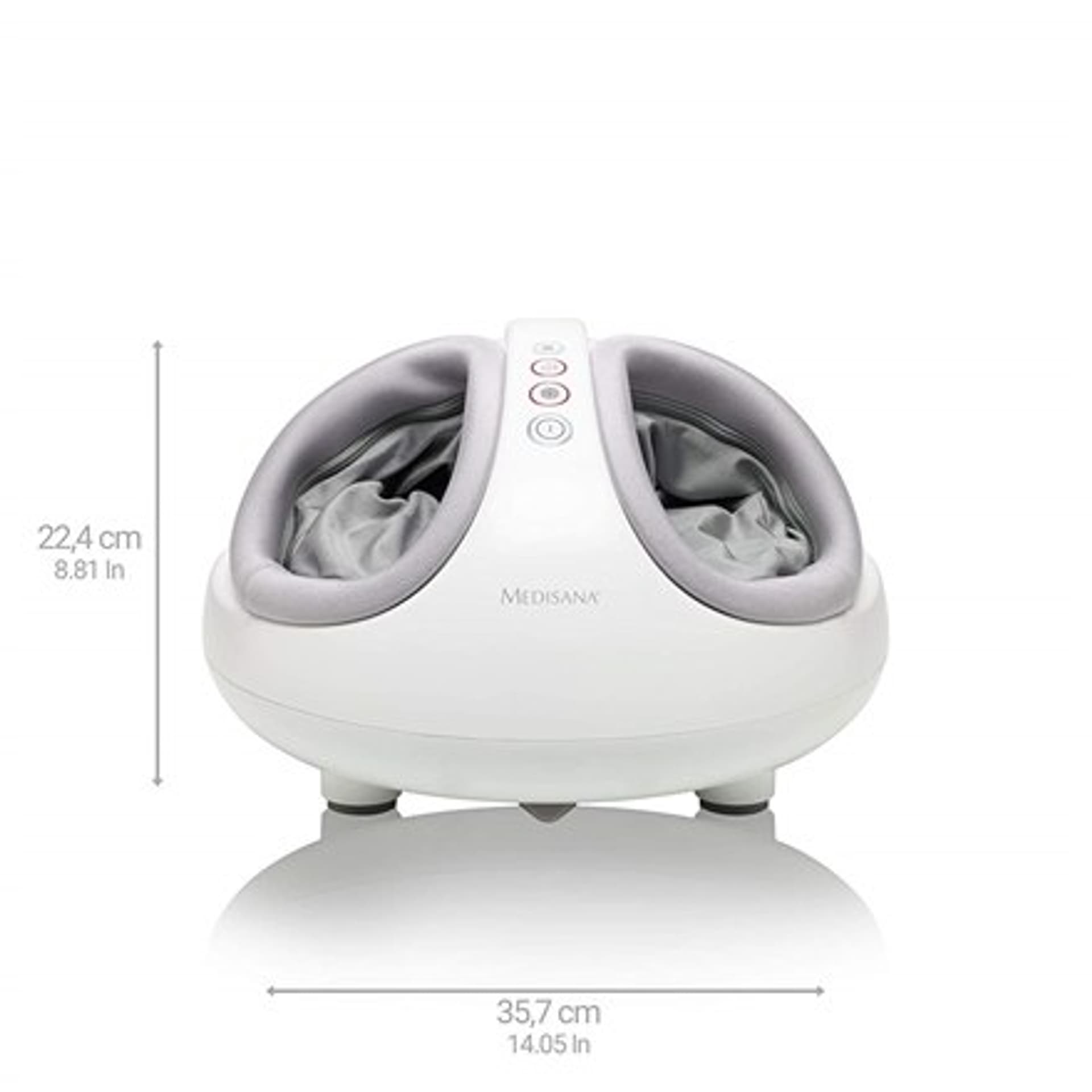 

Medisana Shiatsu Foot Massager FM 888 Heat function, White