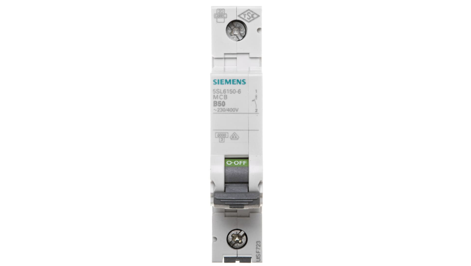 

Wyłącznik nadprądowy 1P B 50A 6kA AC 5SL6150-6