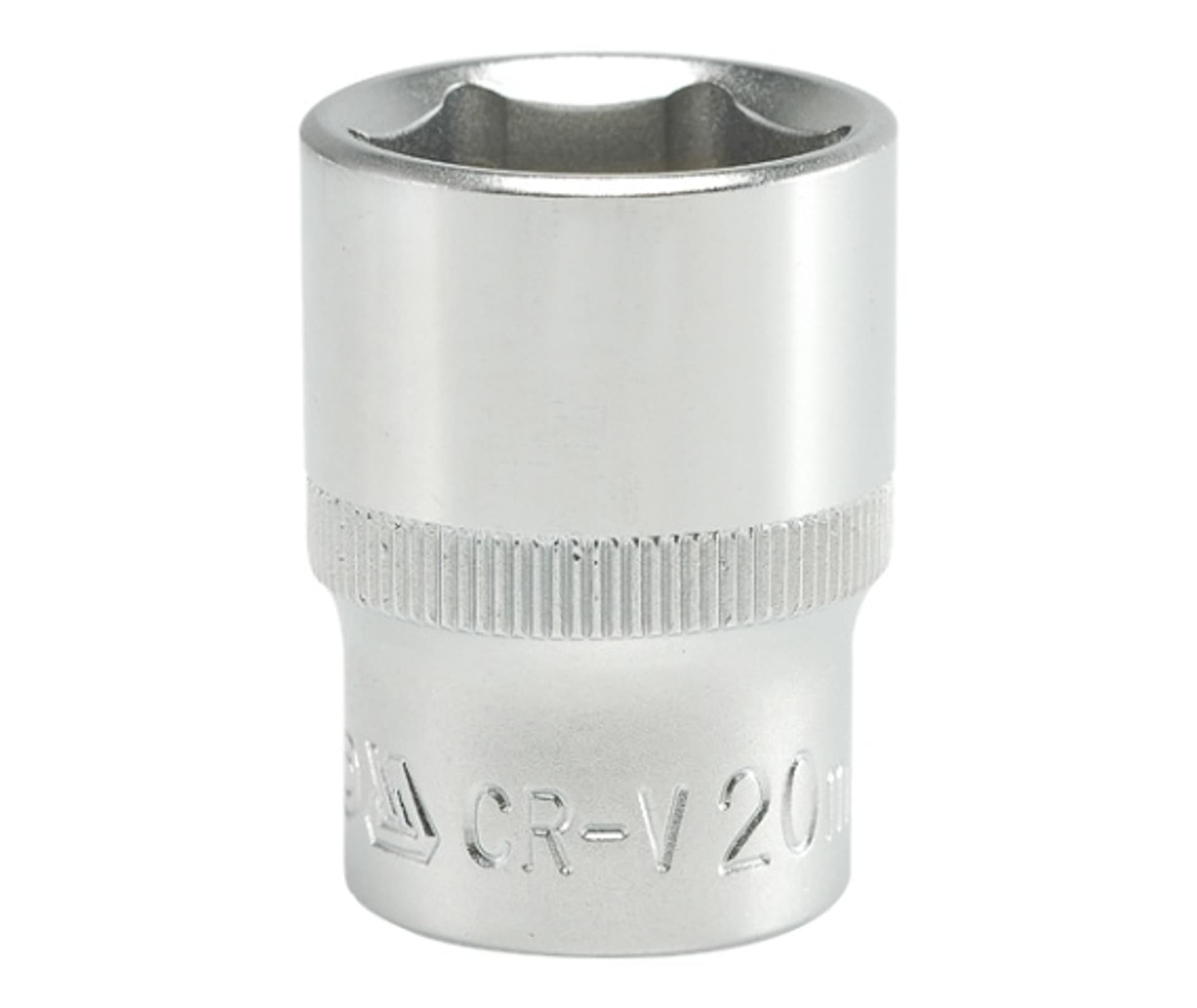 

NASADKA KRÓTKA 6-KĄTNA CHROMOWANA 1/2'' 20MM