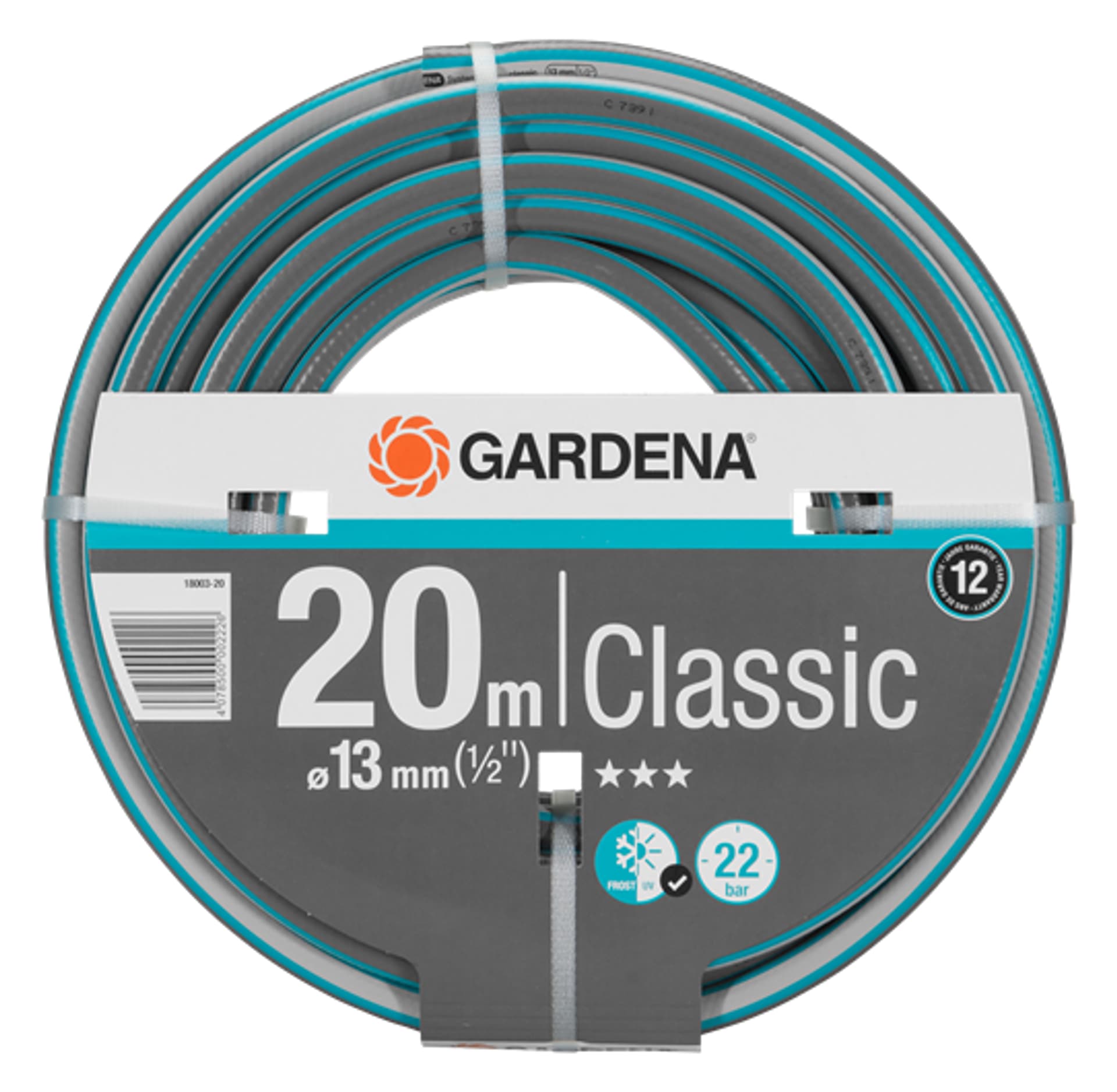 

WĄŻ OGRODOWY CLASSIC 1/2', 20 M