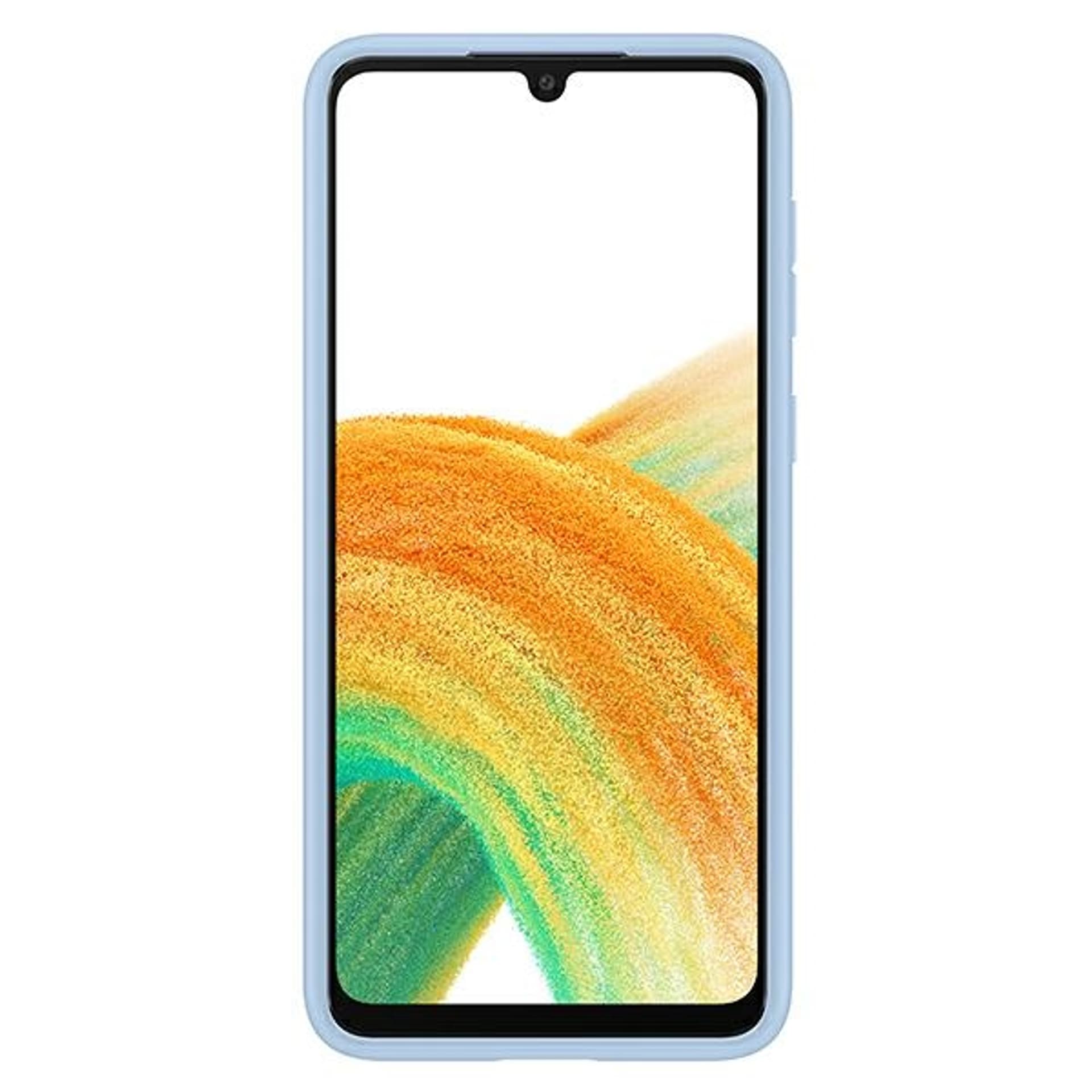 

Etui Samsung EF-OA336TL A33 5G A336 niebieski/artic blue Card Slot Cover