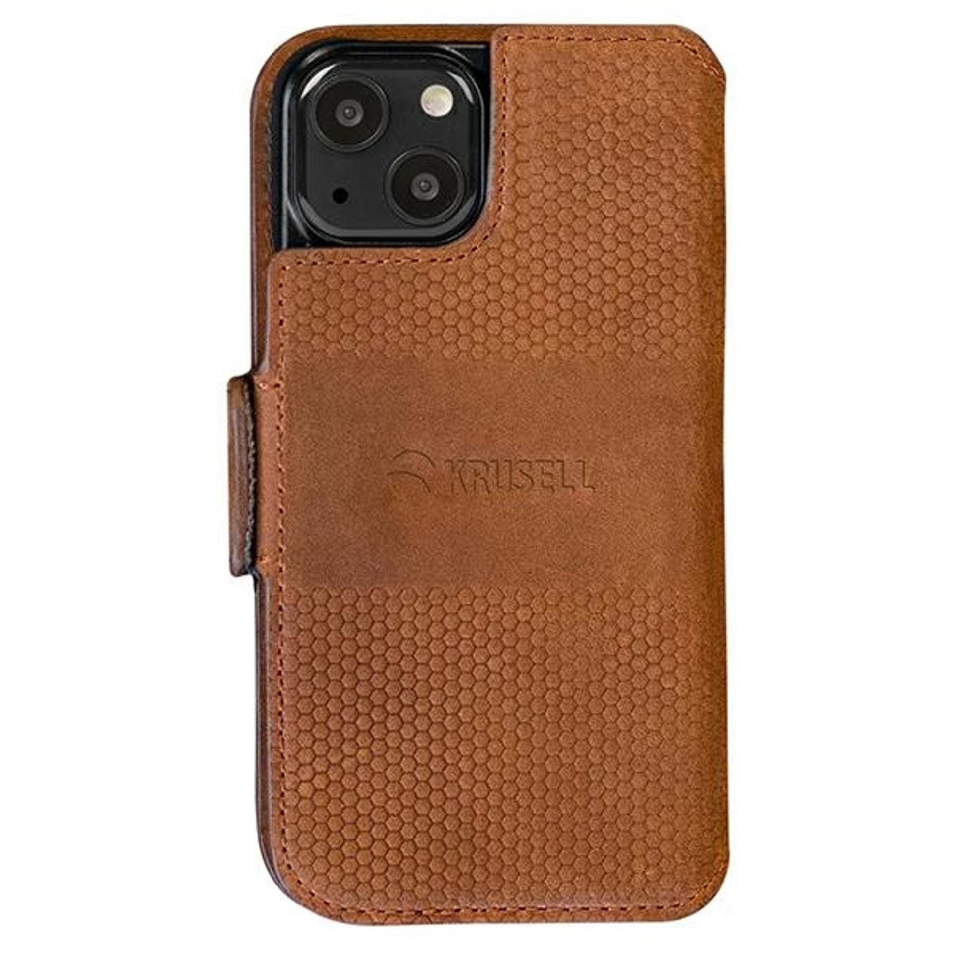 

Krusell PhoneWallet Leather iPhone 13 6,1" koniakowy/cognac 62398