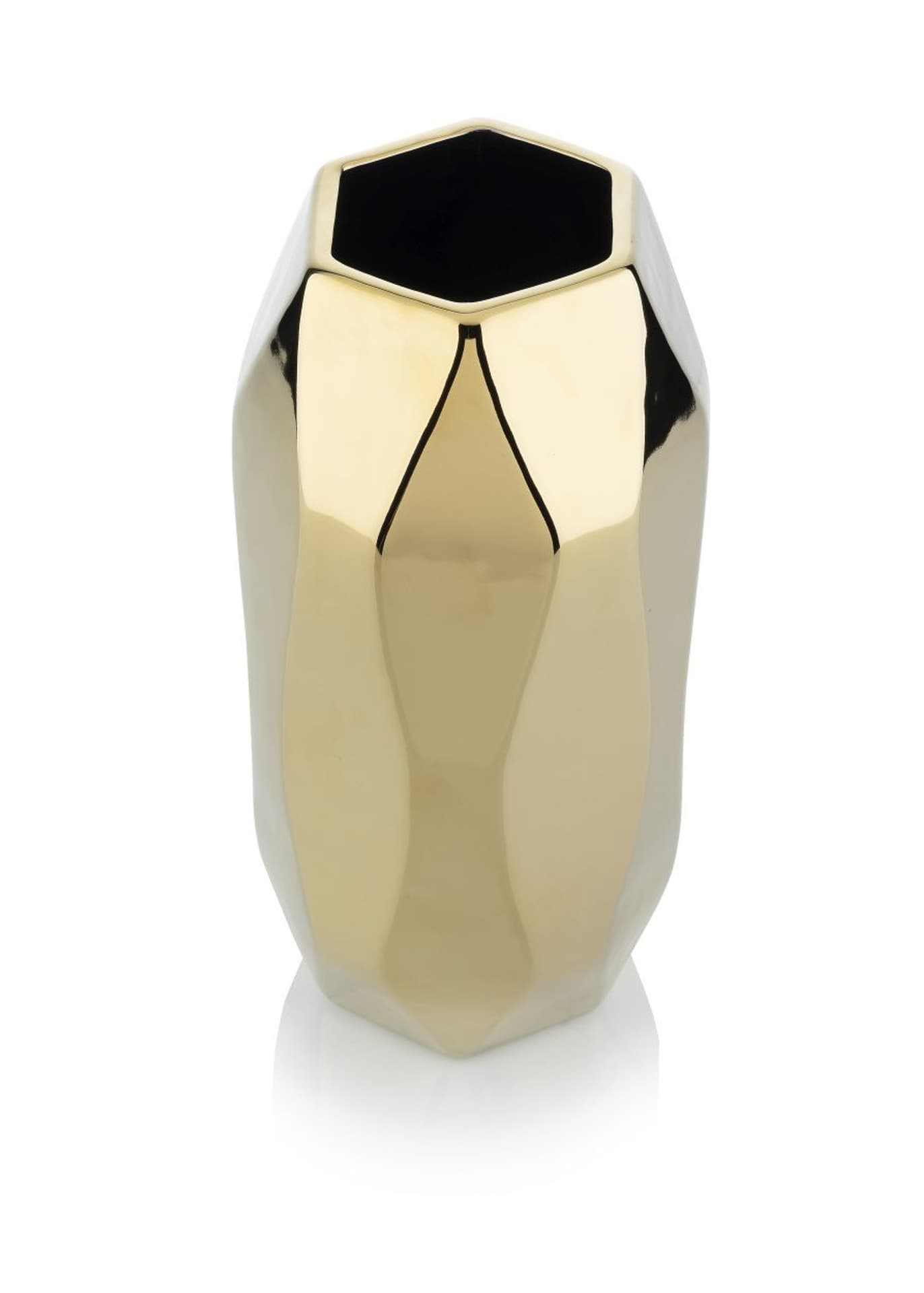 

Wazon Alice Gold 26 cm kolor złoty