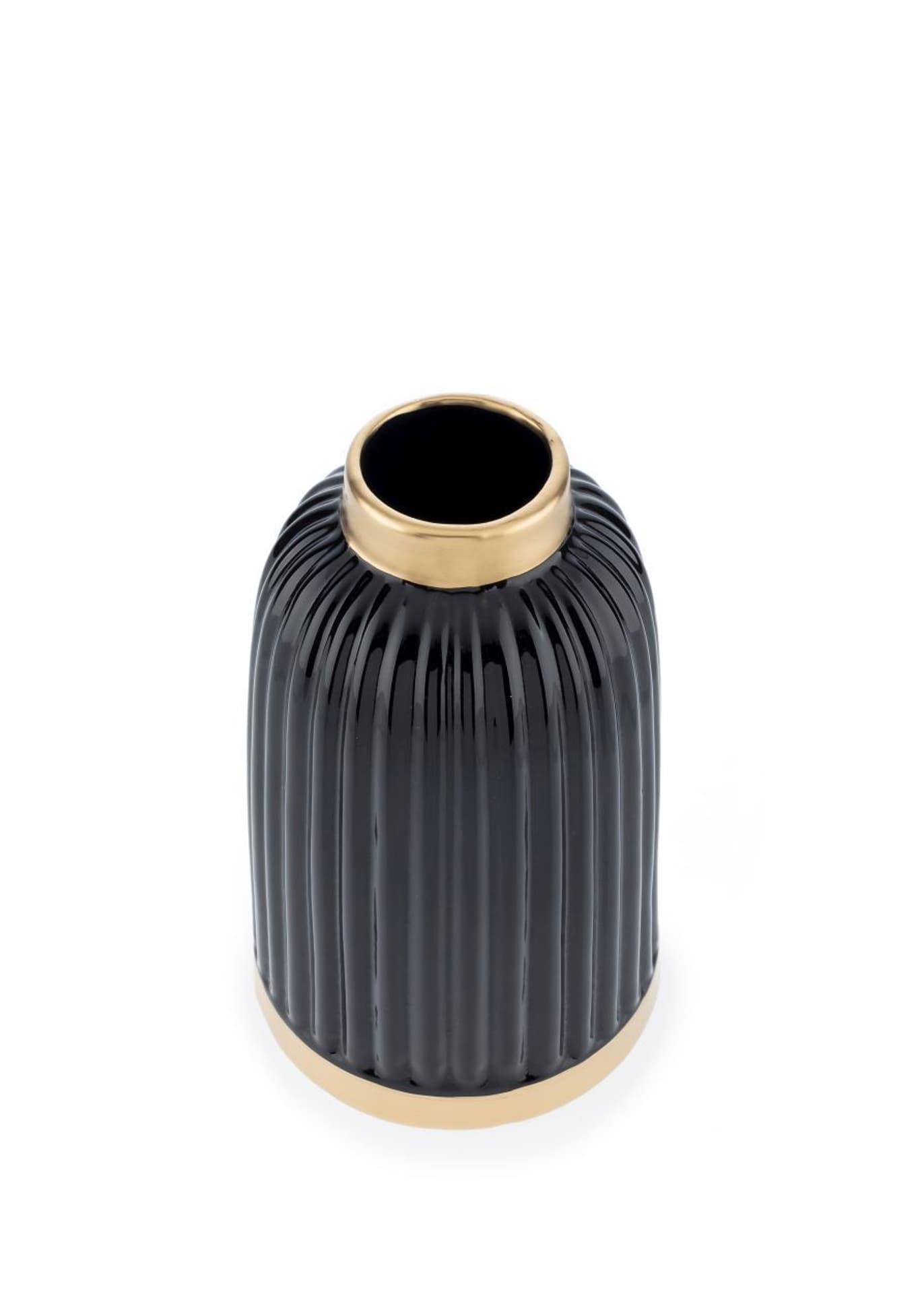 

Wazon Rosie Black Gold 20 cm czarny