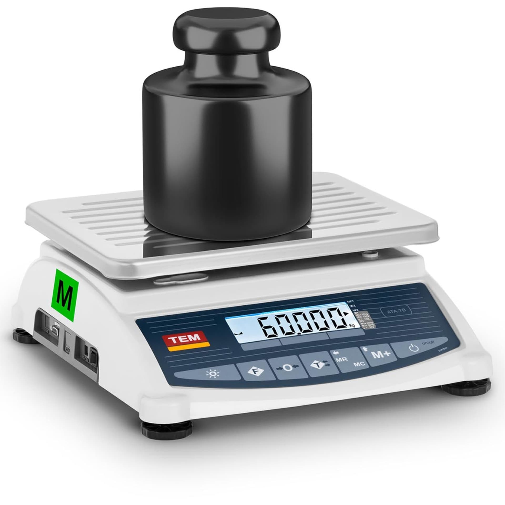 

Waga sklepowa handlowa 60 kg / 20 g LCD M LEGALIZACJA
