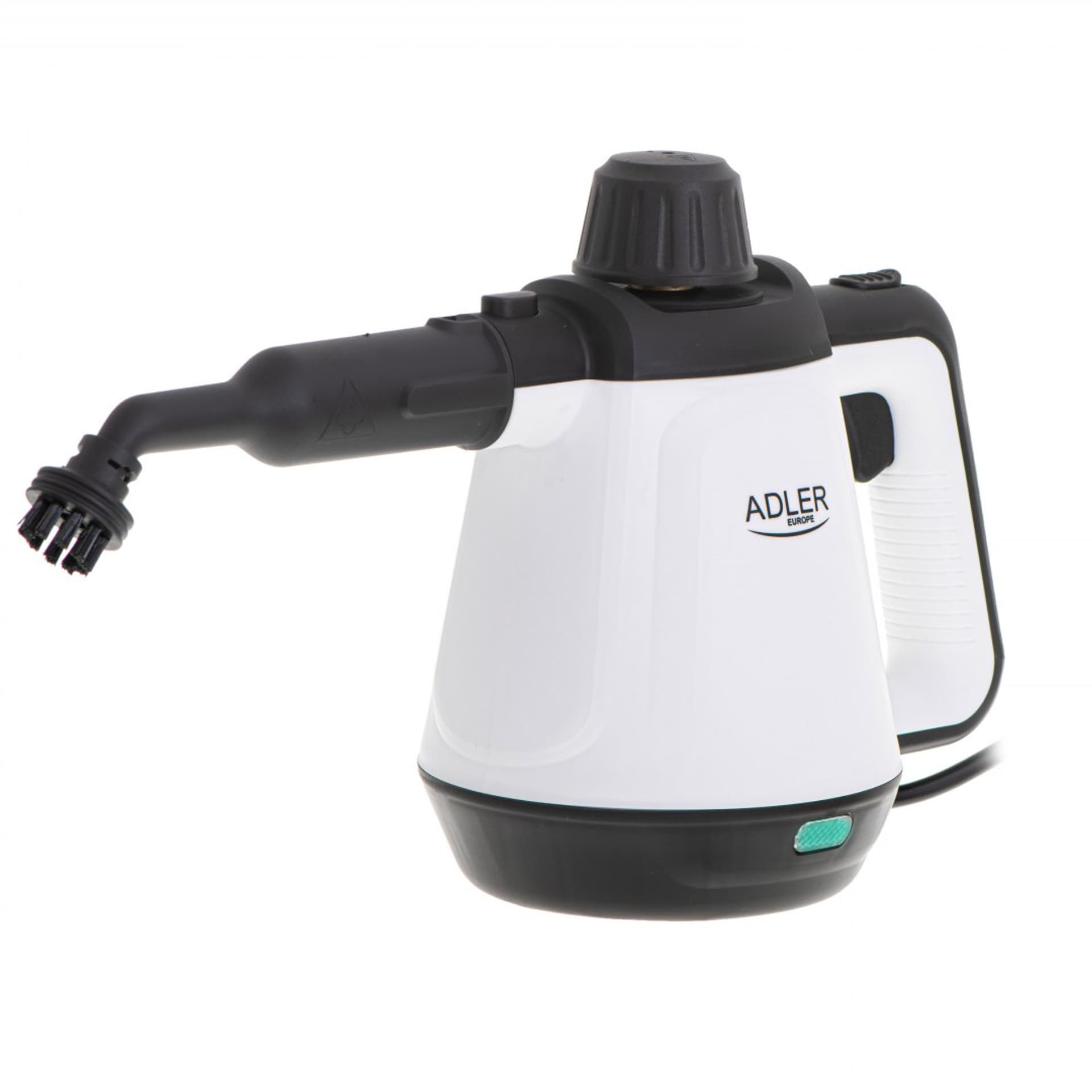 

Adler Steam cleaner AD 7038 Power 1200 W, Steam pressure 3.5 bar, Water tank capacity 0.45 L, White/Black