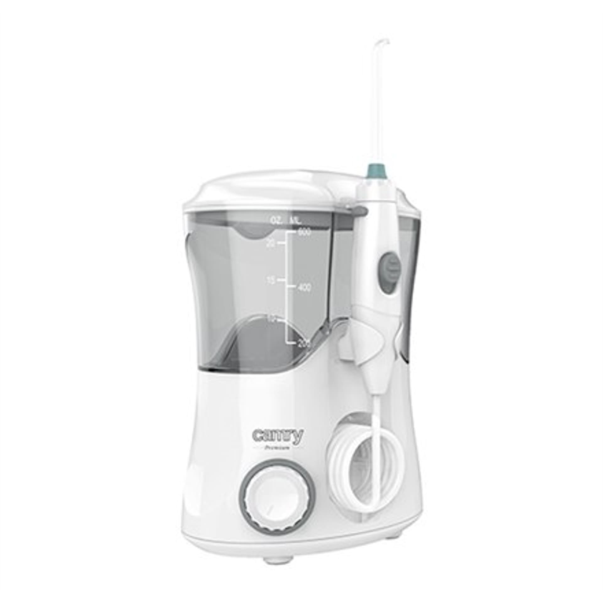 

Camry Oral Irrigator CR 2172 Corded, 600 ml, Number of heads 7, White