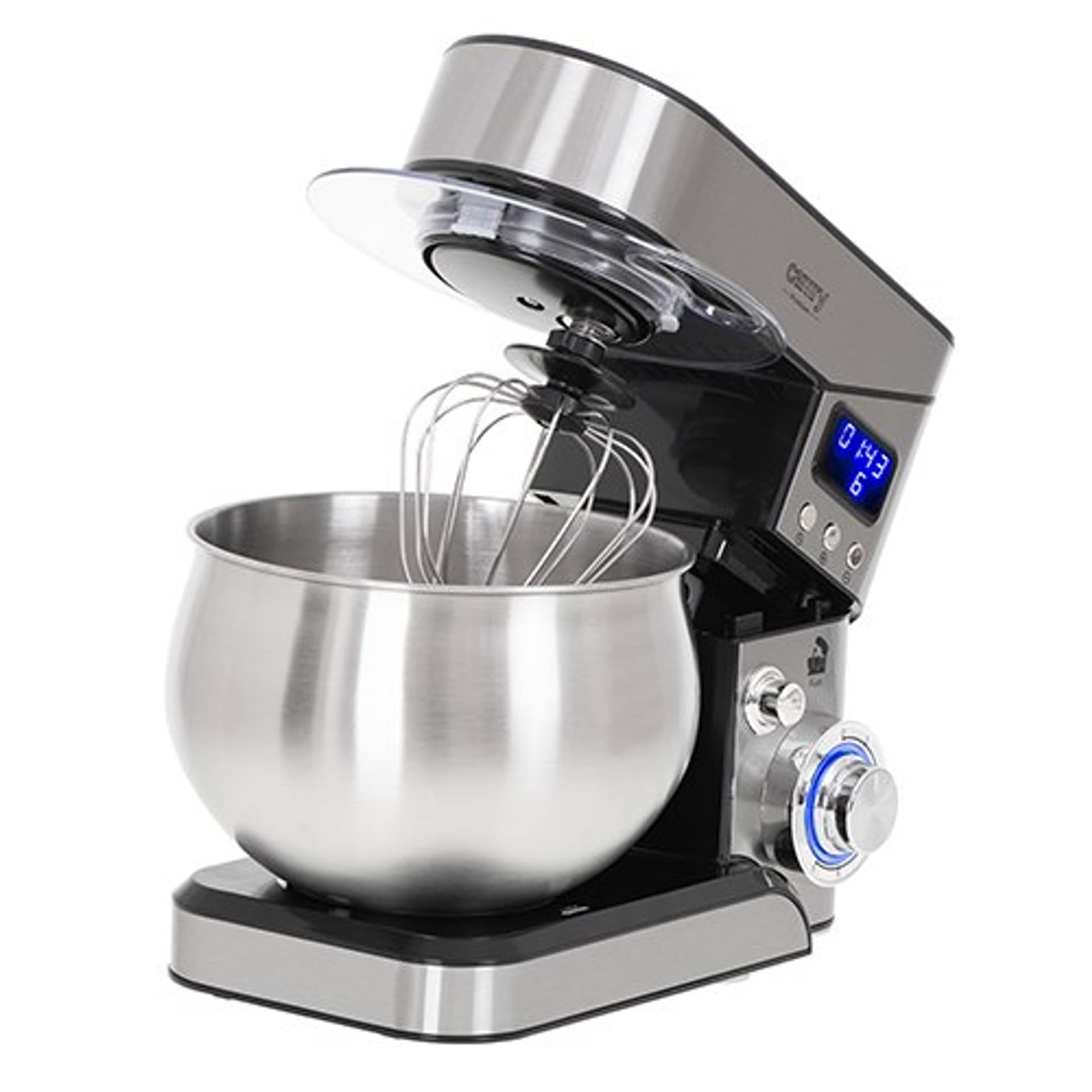 

Camry Planetary Food Processor CR 4223 Number of speeds 6, 2000 W, Bowl capacity 5 L, Stainless steel, Silver