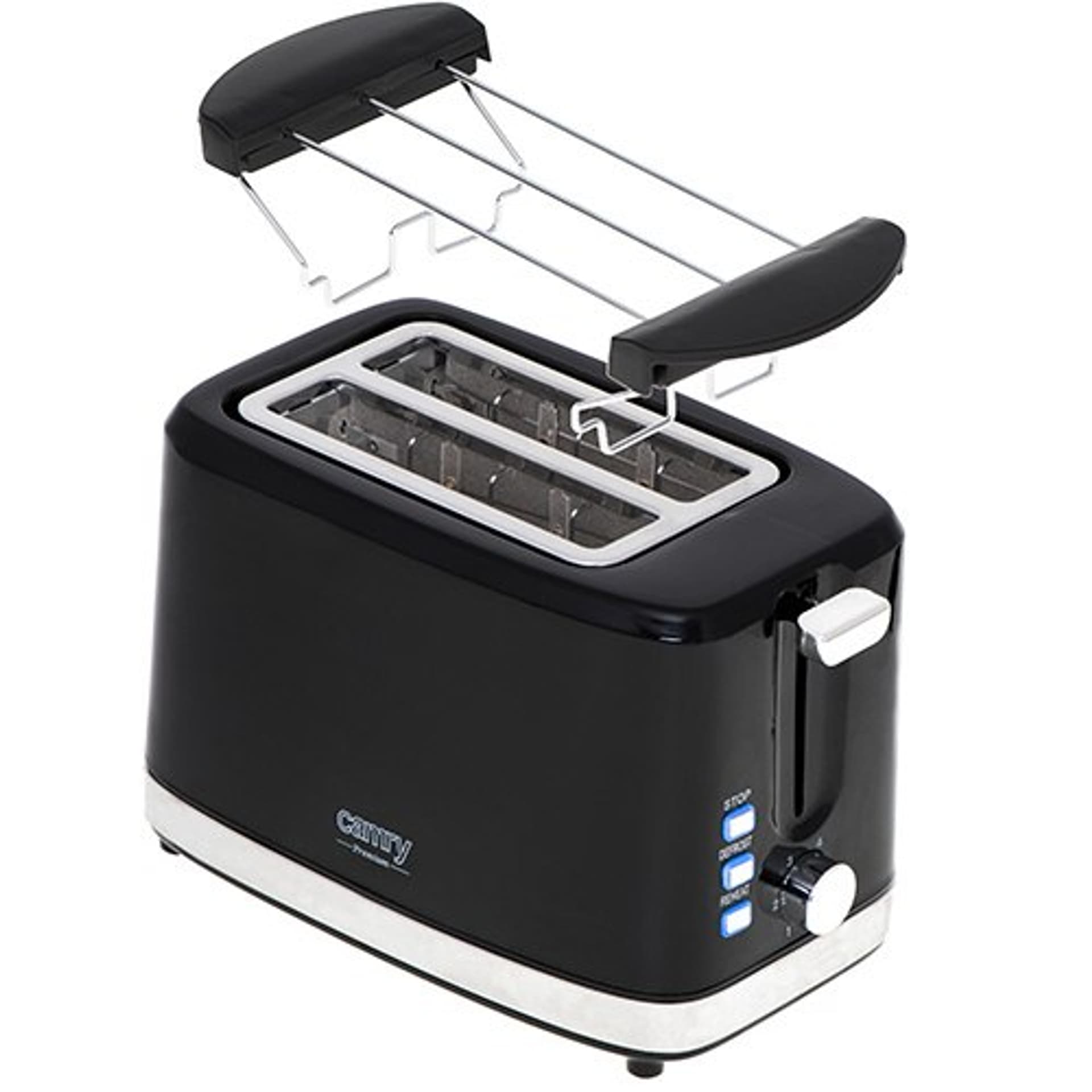 

Camry Toaster CR 3218 Power 750 W, Number of slots 2, Housing material Plastic, Black