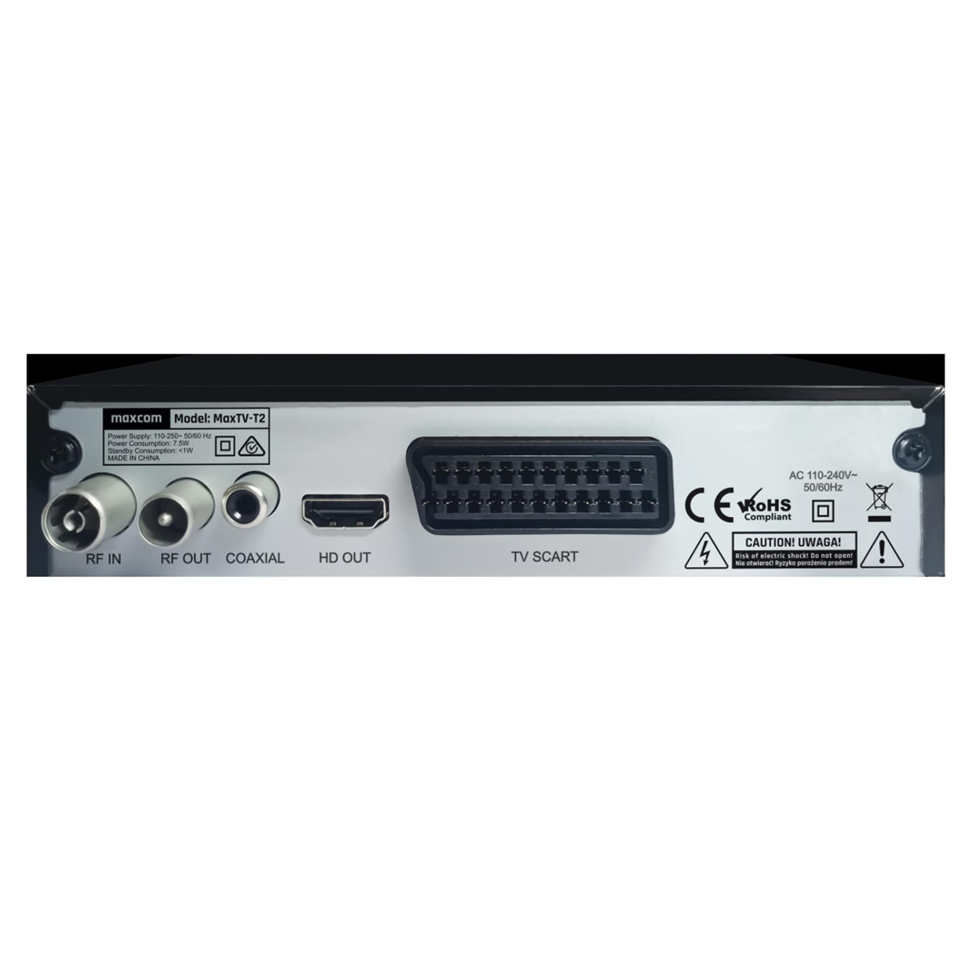 

TUNER DVB-T2 HOME MAXTV FHD 512/32MB +USB/HDMI/EURO