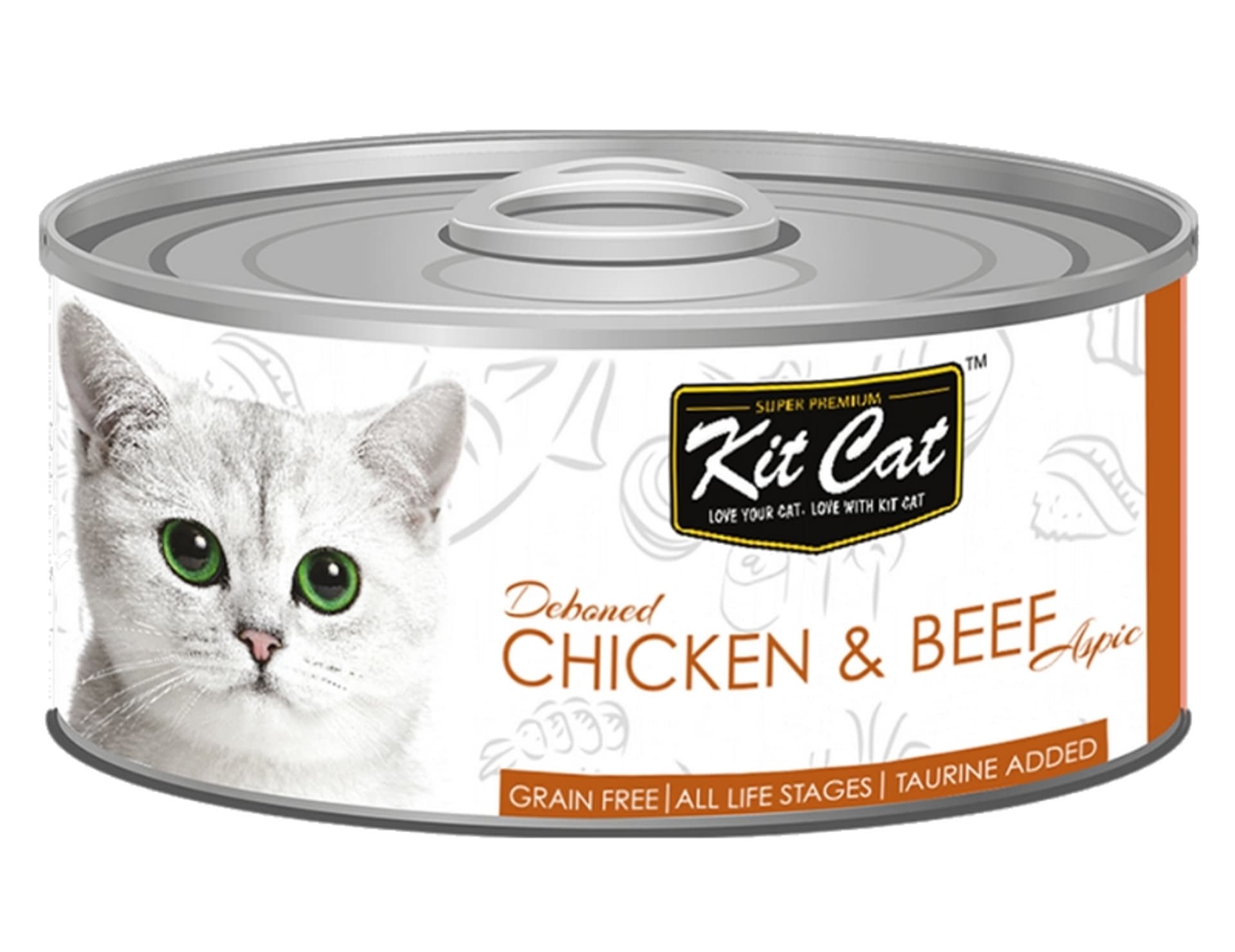 

KIT CAT CHICKEN & BEEF (kurczak z wołowiną) [KC-2218] 80g, Kurczak z wołowiną) [kc-2218] 80