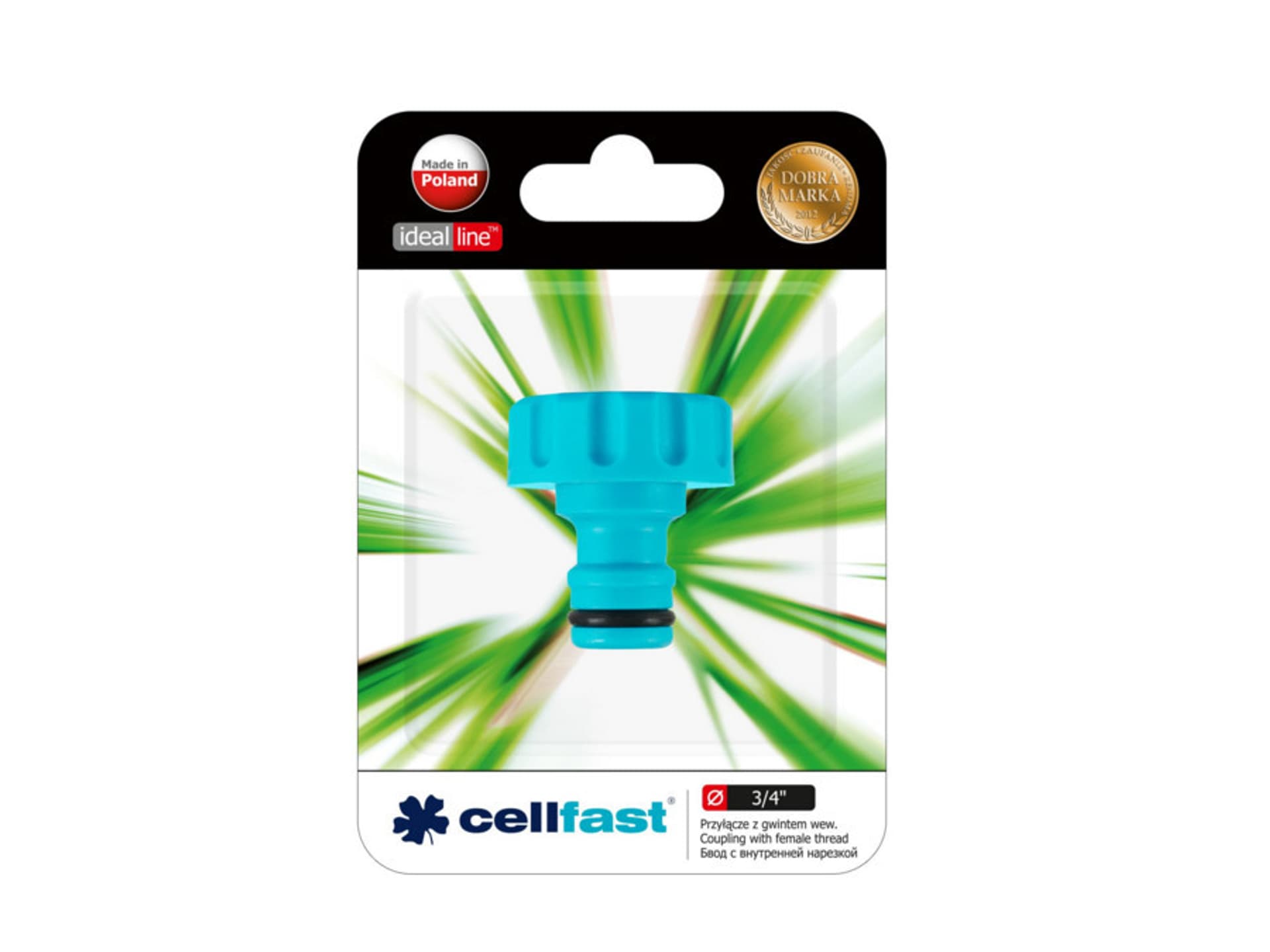 

Przyłącze z gwintem wewn. 3/4" Cellfast Basic