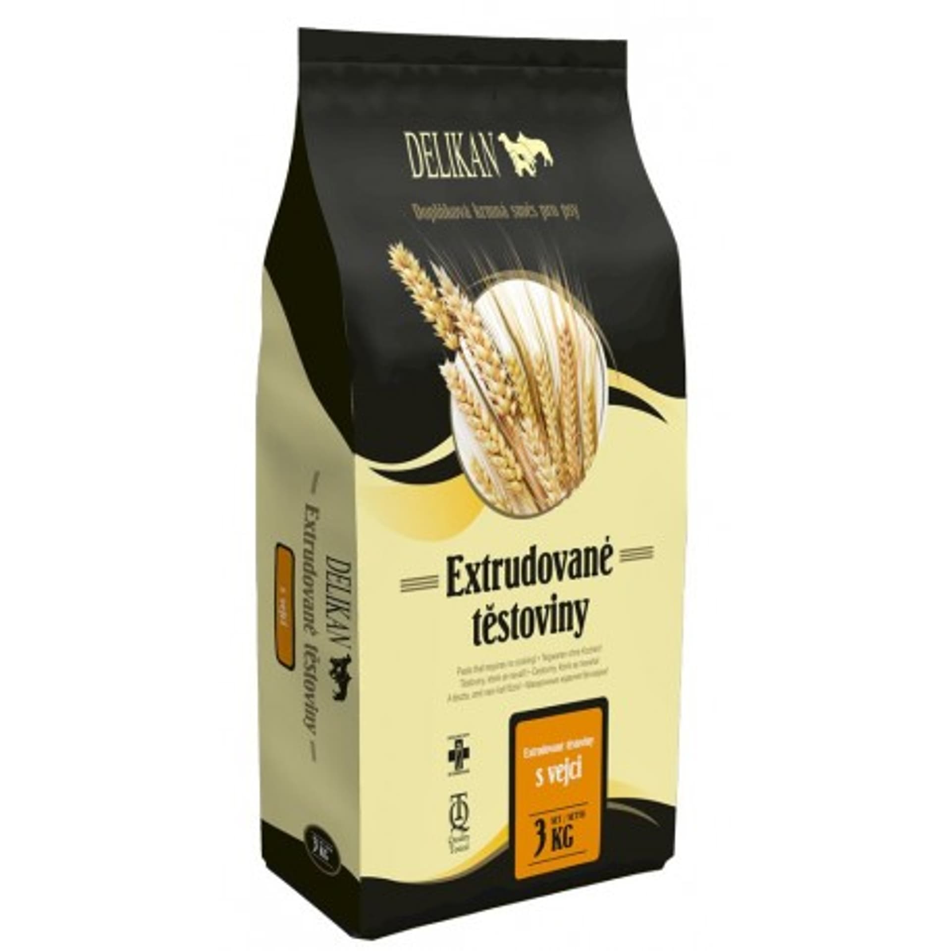 

DELIKAN Gotowy makaron dla psa z jajkiem 3kg