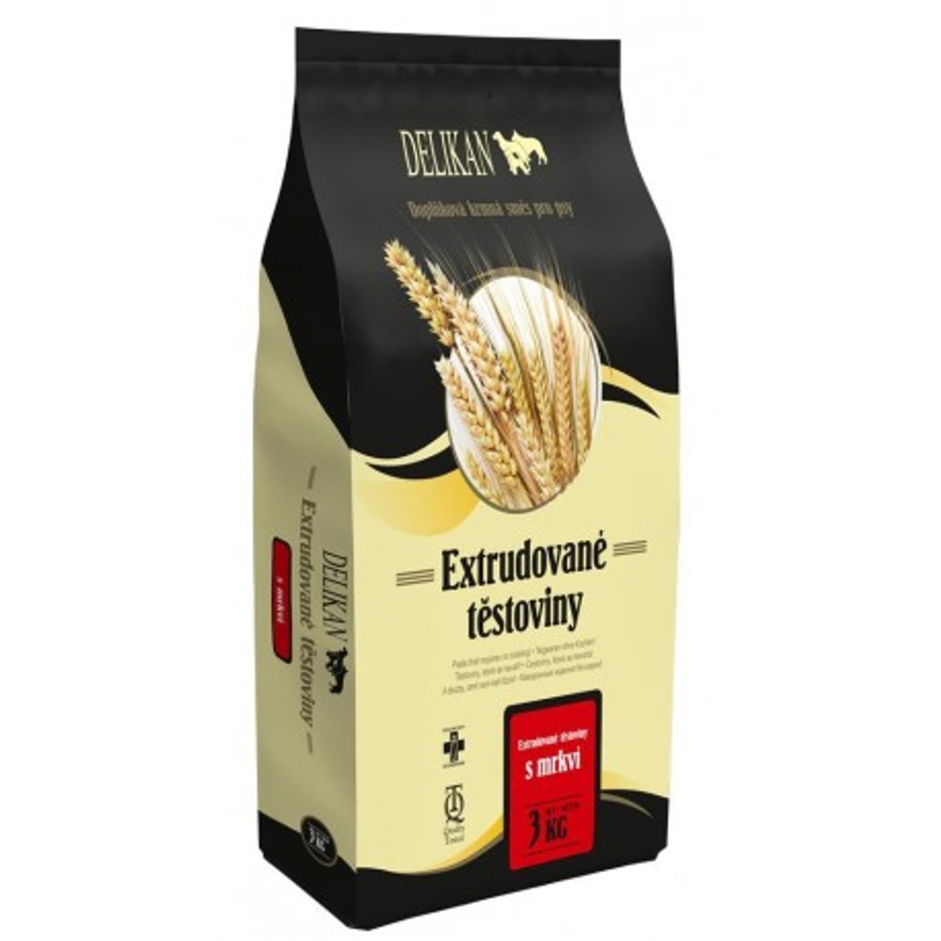 

DELIKAN Gotowy makaron dla psa z marchewką 3kg