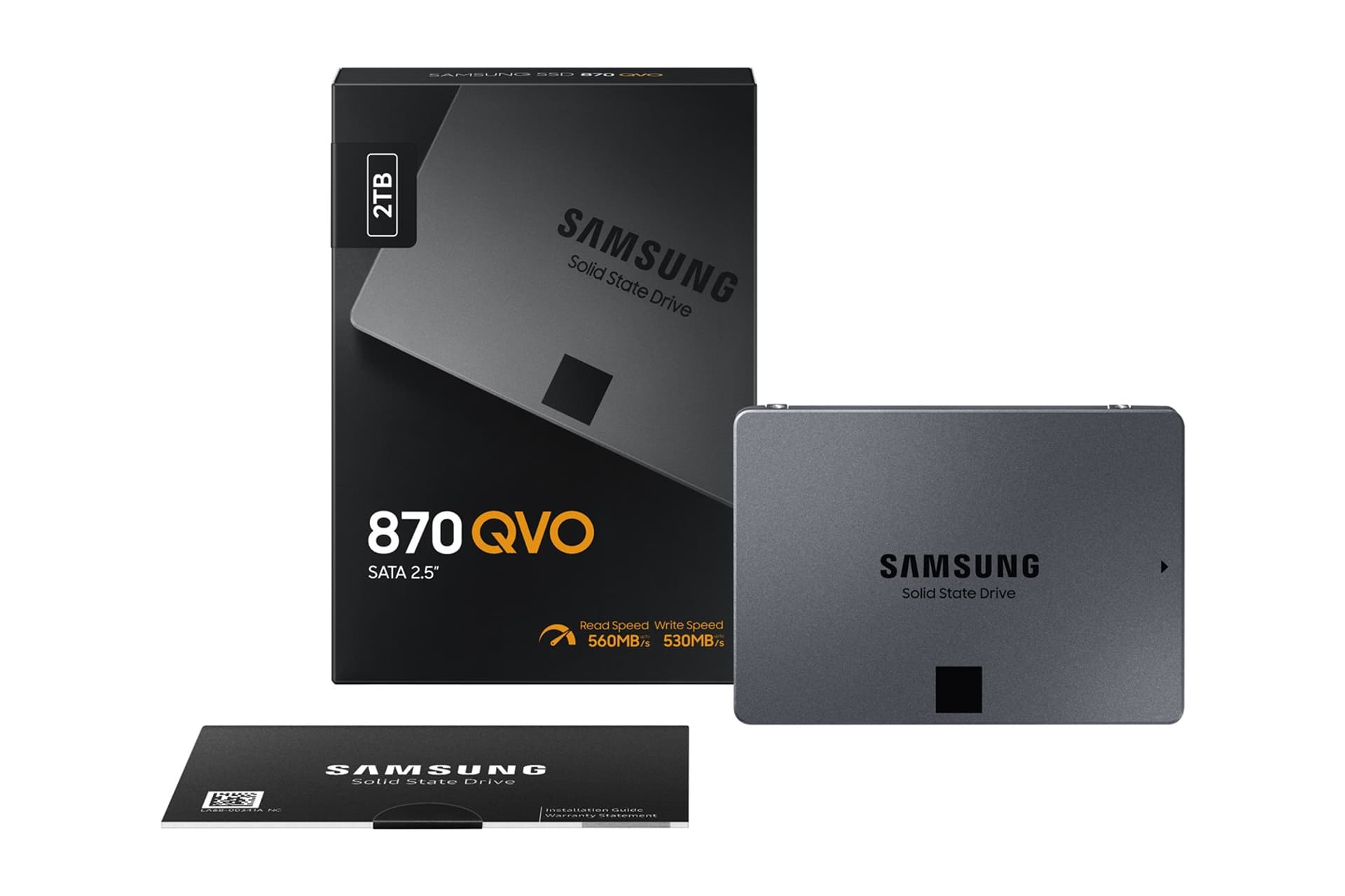 

Dysk SSD Samsung 870 QVO 2TB (MZ-77Q2T0BW)