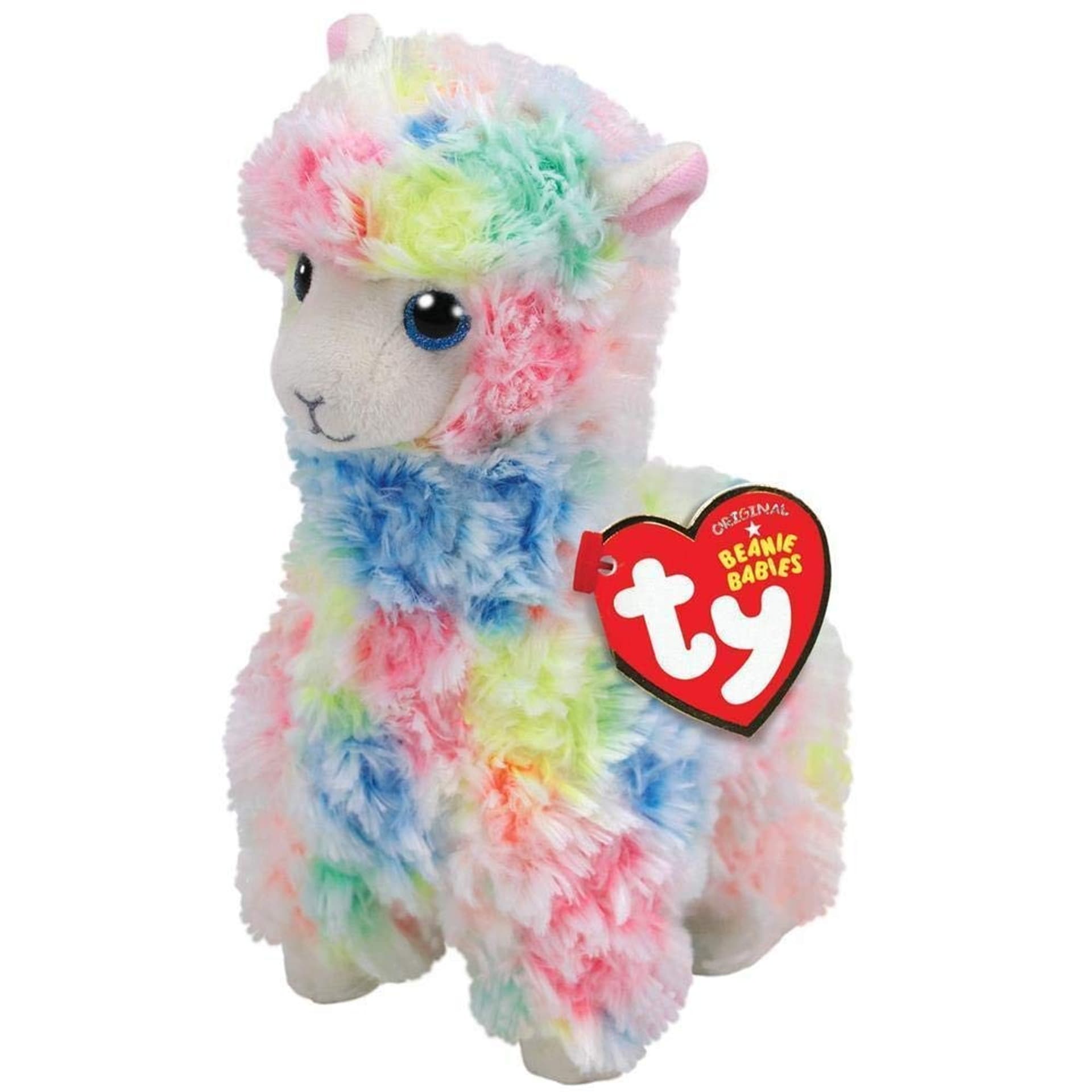 

Beanie Babies kolorowa lama Lola 15cm