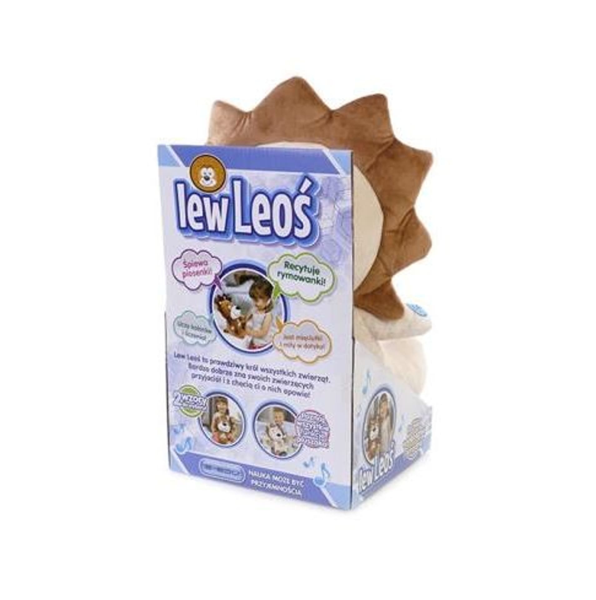 

Maskotka Lew Leoś E-Edu beżowy