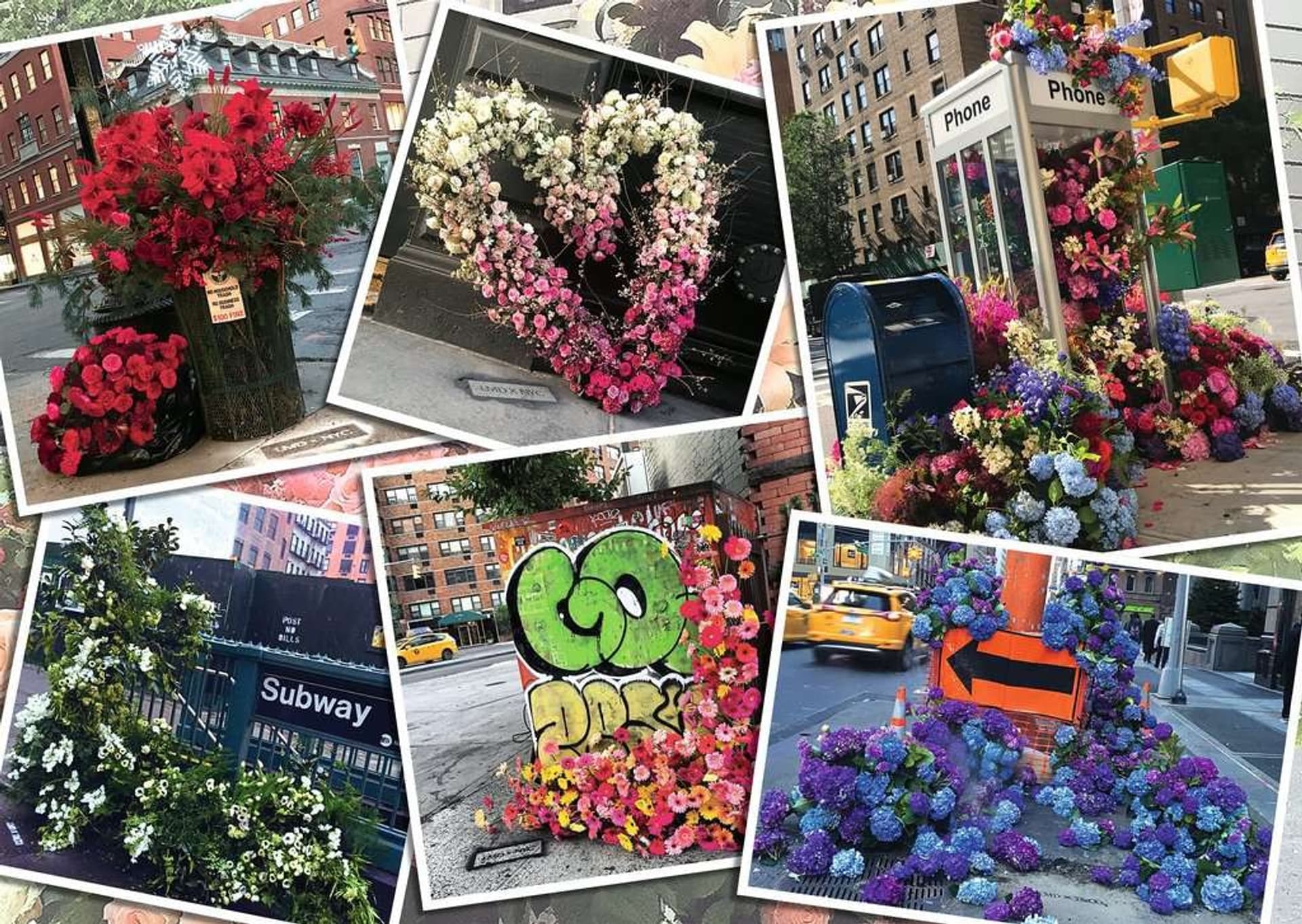 

Puzzle 2D 1000 elementów NYC błysk kwiatów