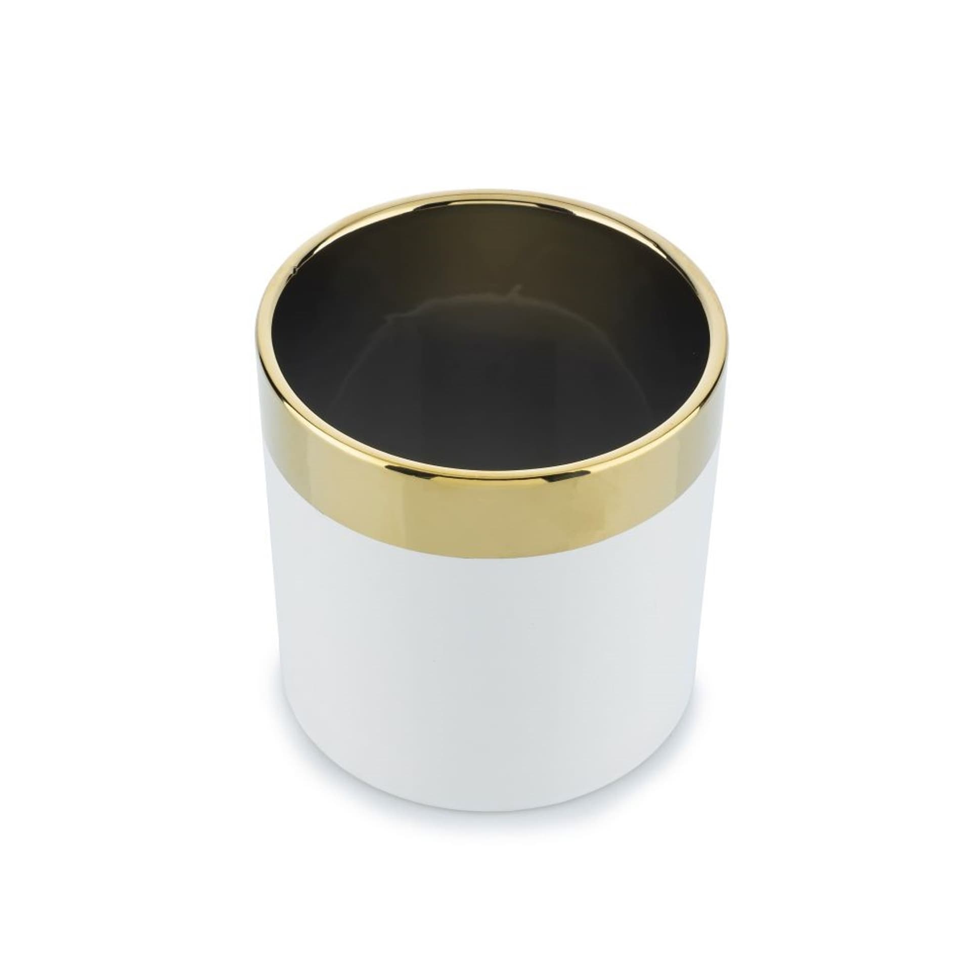 

Doniczka Cindy White Gold 11 cm biała