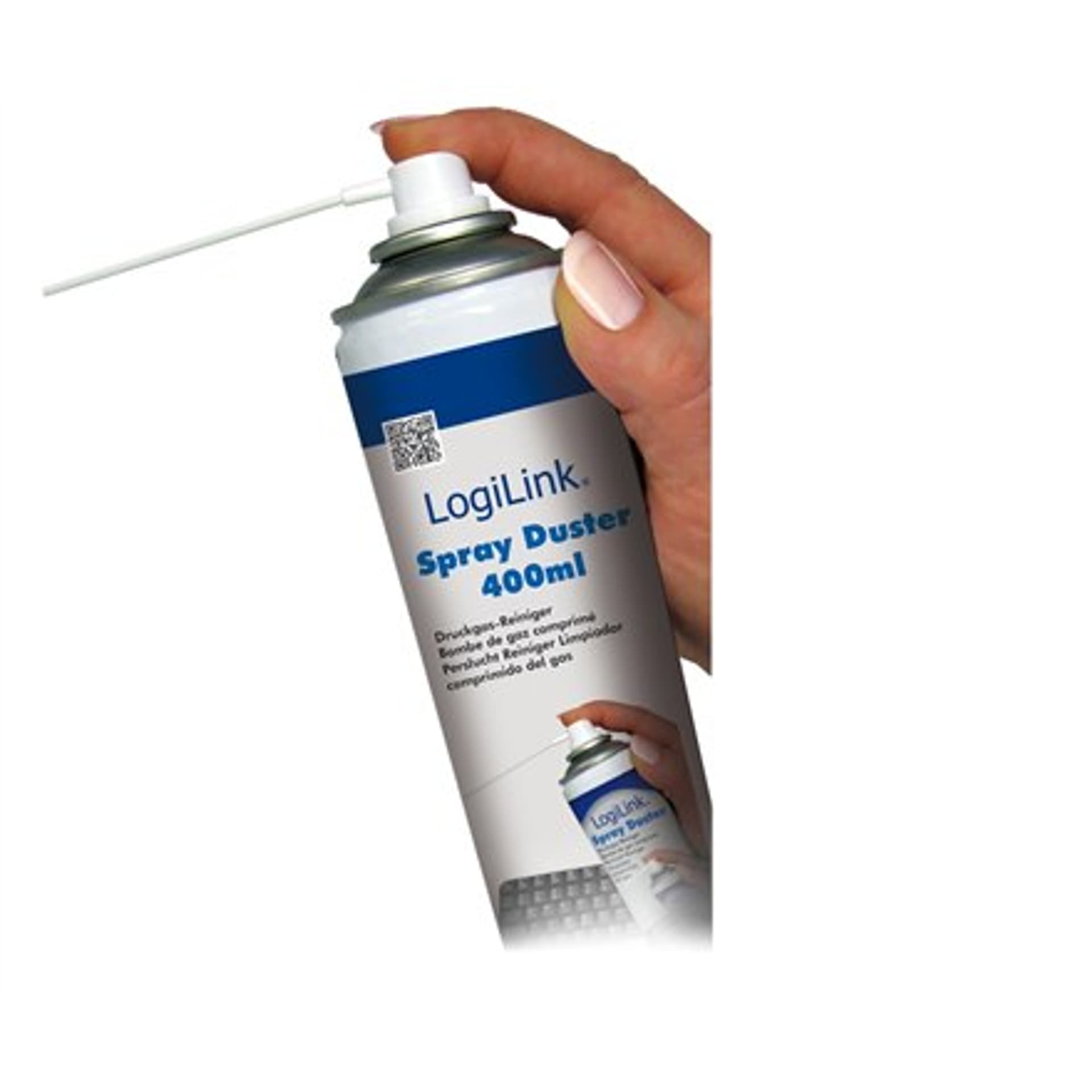 

Logilink Cleaning Duster Spray (400 ml) Sprężone powietrze do czyszczenia, 400 ml