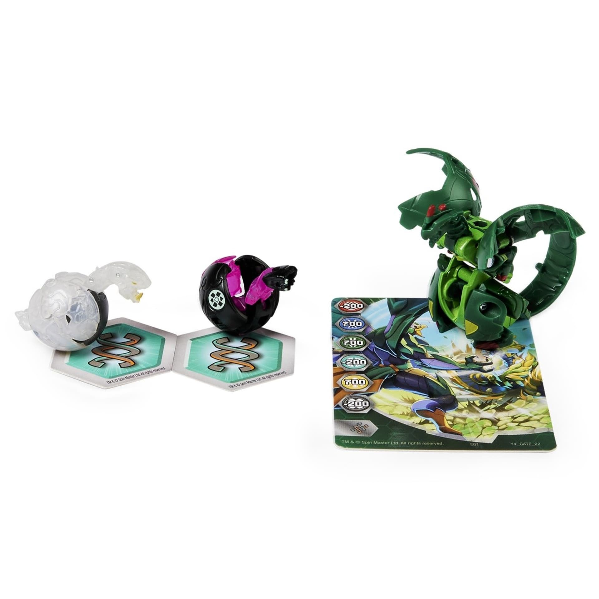 

Figurka Bakugan Evolutions Ekstra Moc Kula + nanogans Pack 2