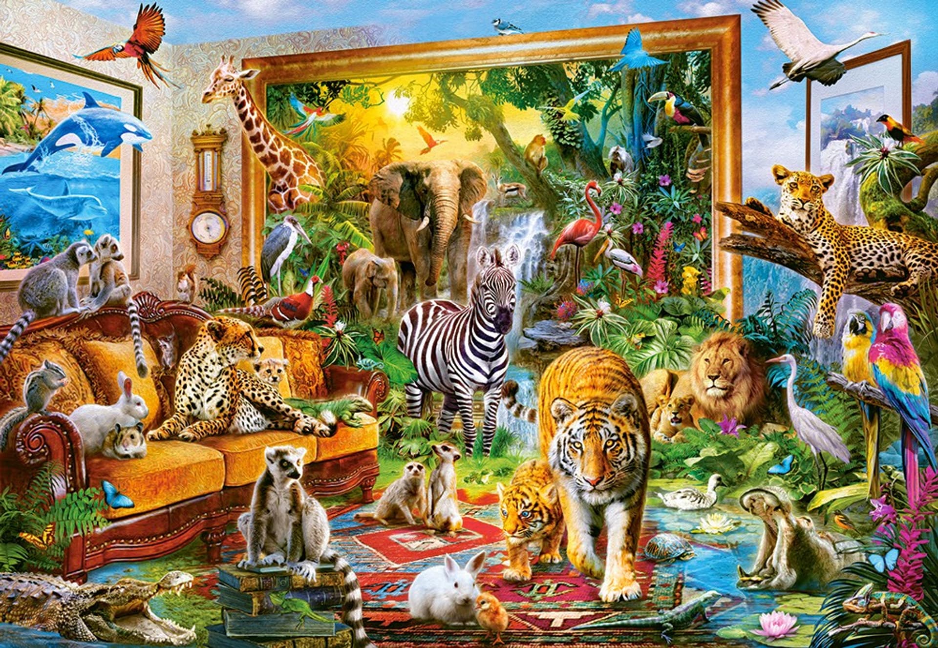 

Puzzle 1000 elementów Coming to Room