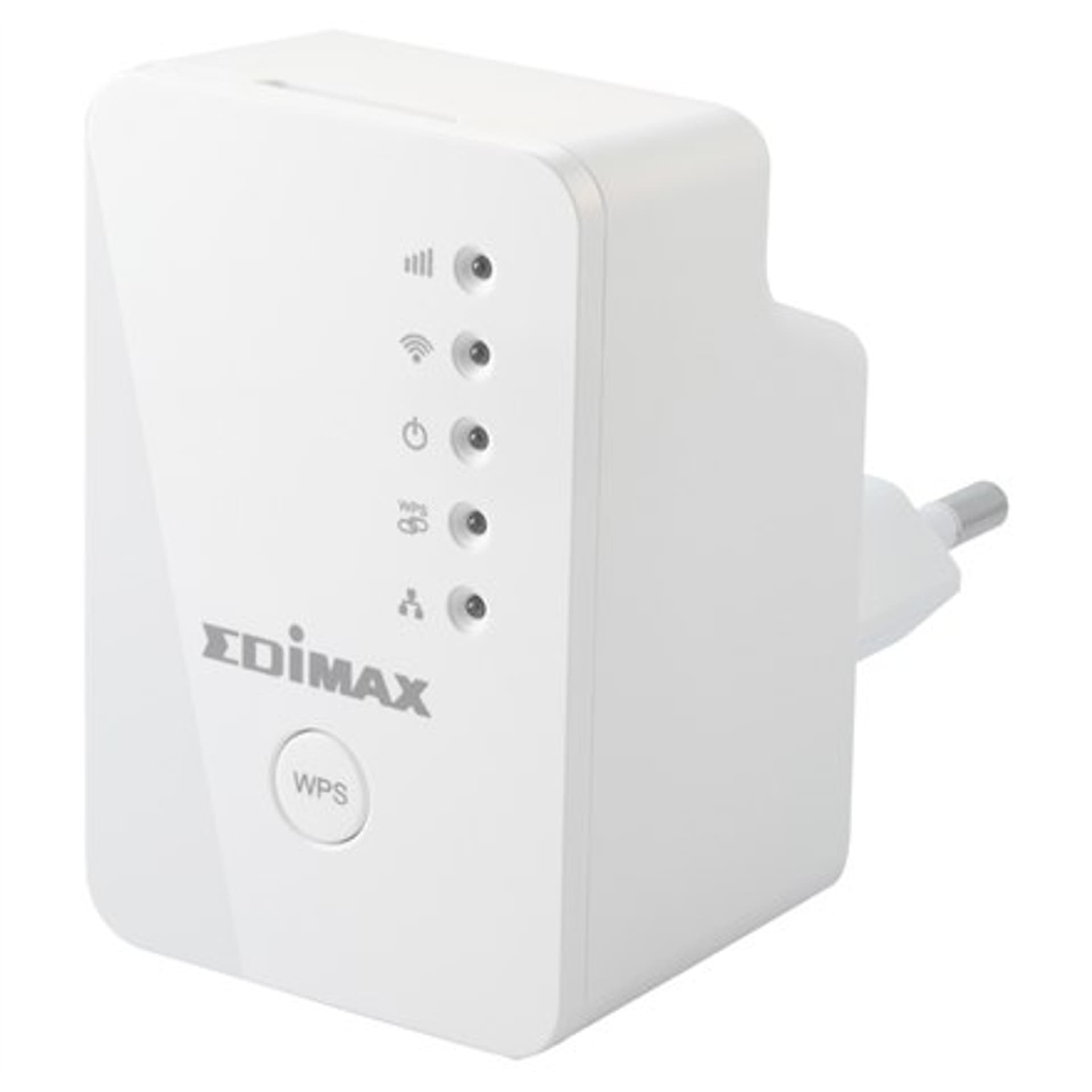 

Edimax Extender/Access Point/Brigde EW-7438RPn Mini 802.11n, 2.4GHz, 300 Mbit/s, 10/100 Mbit/s, Ethernet LAN (RJ-45) ports 1, A