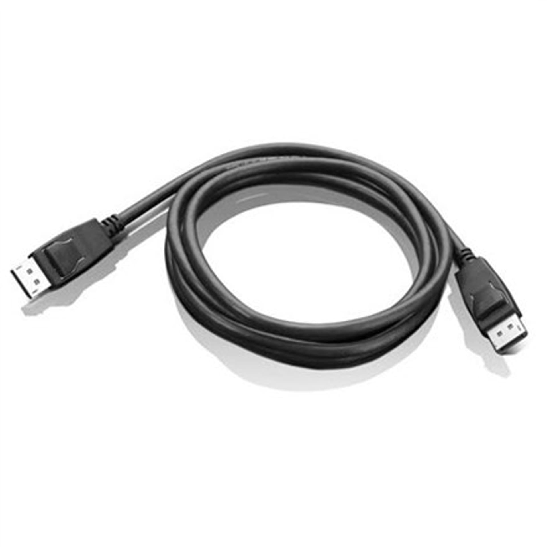 

Lenovo DisplayPort to DisplayPort Cable 1.8 m, Black