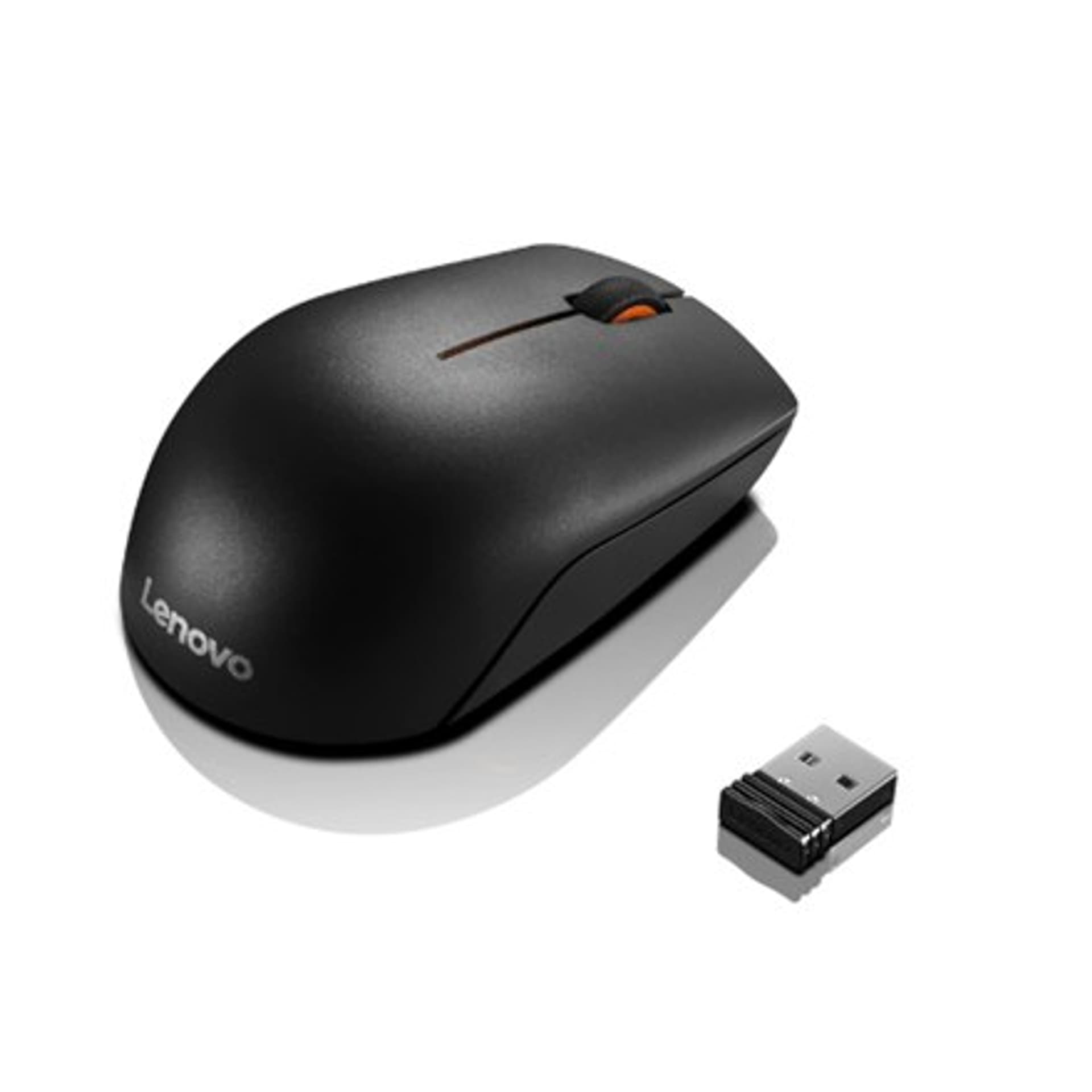 

Lenovo Wireless Compact Mouse 300 Black, 2.4 GHz Wireless via Nano USB