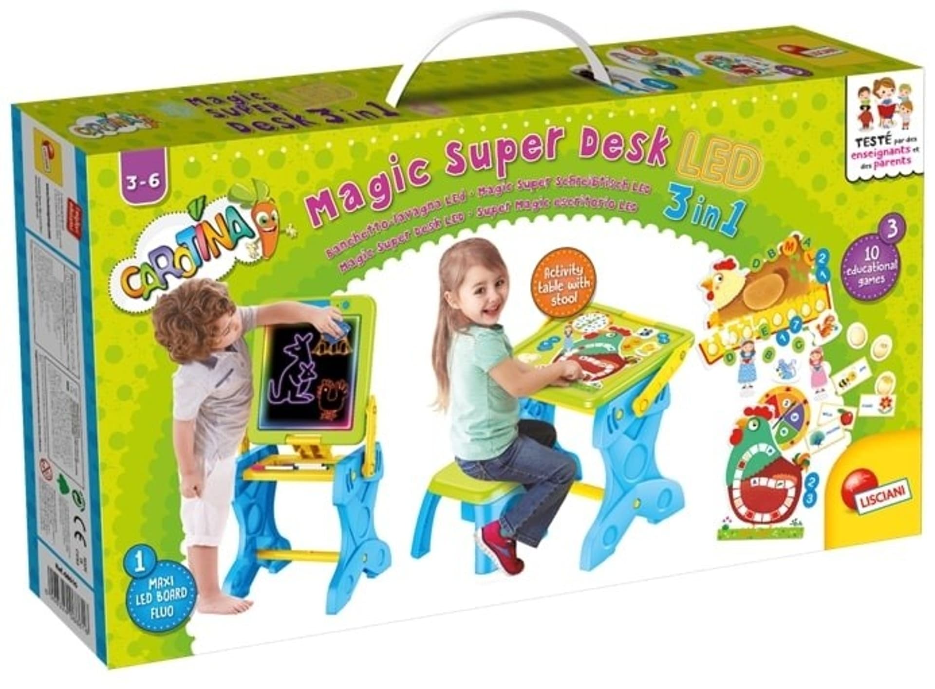 

Zestaw Magiczne biurko z tablica LED