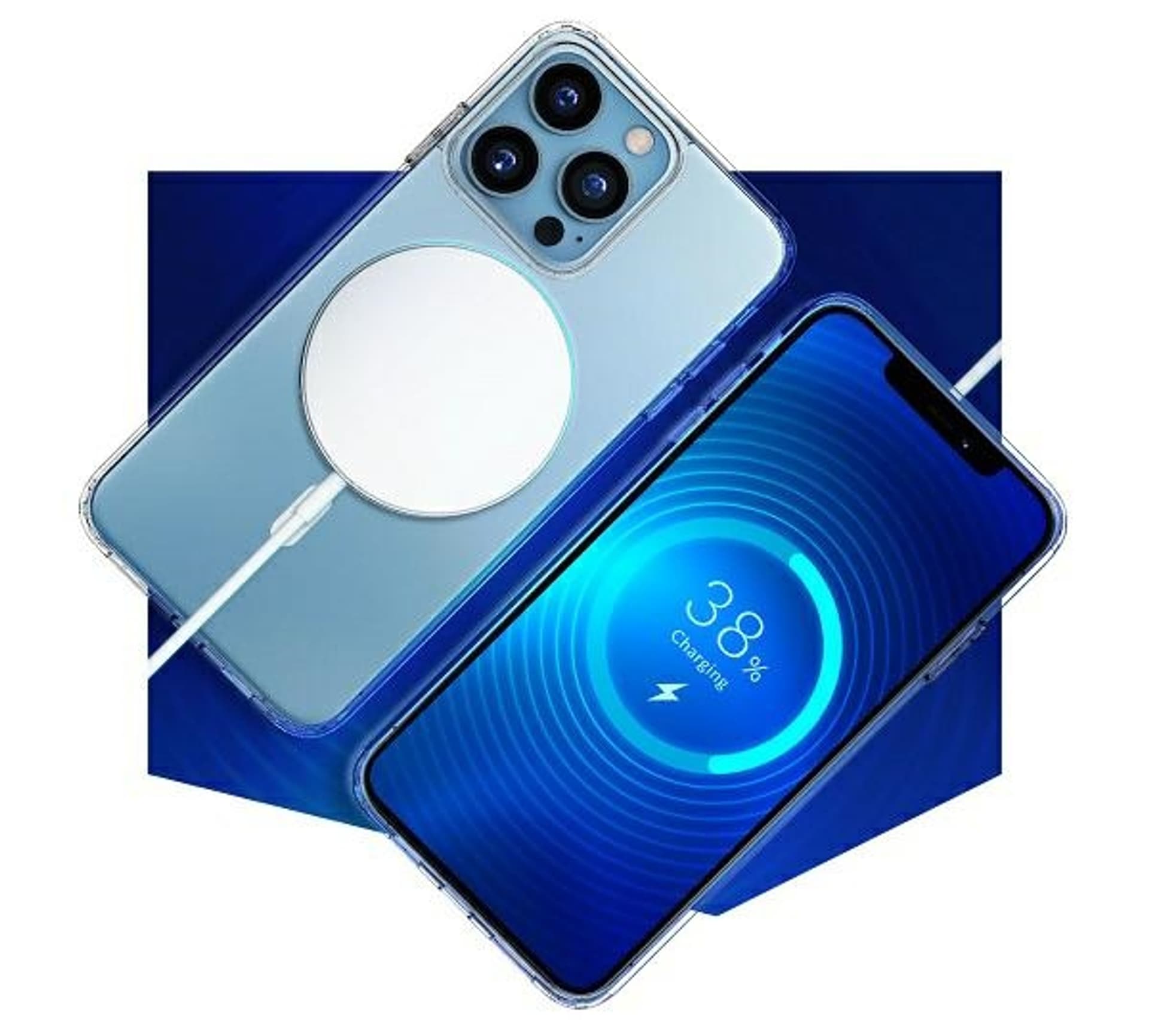 

3MK MagCase iPhone 12/12 Pro przezroczyste kompatybilne z Magsafe