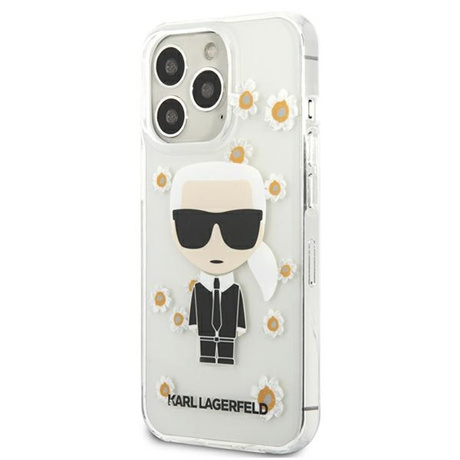 

Karl Lagerfeld KLHCP13LHFLT iPhone 13 Pro / 13 6,1" przezroczysty/transparent Flower Ikonik Karl