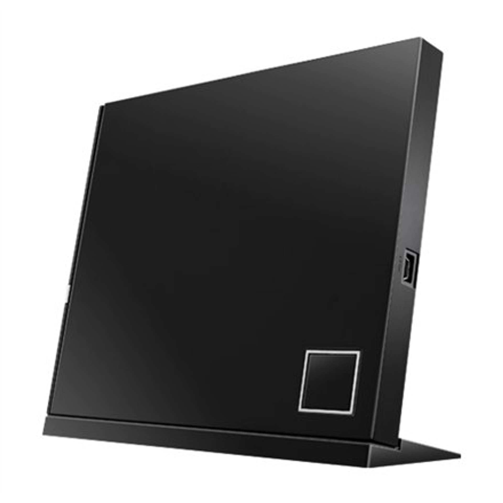 

ASUS SBC-06D2X-U External Slim Blu-ray read Drive, Black, BDXL support, 6X Blu-ray reading speed, USB 2.0 Asus