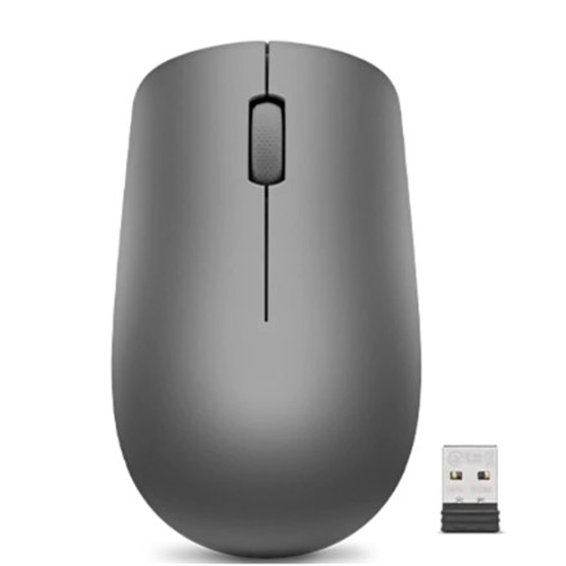 

Lenovo 530 Wireless mouse, 2,4 GHz Wireless via Nano USB, Graphite