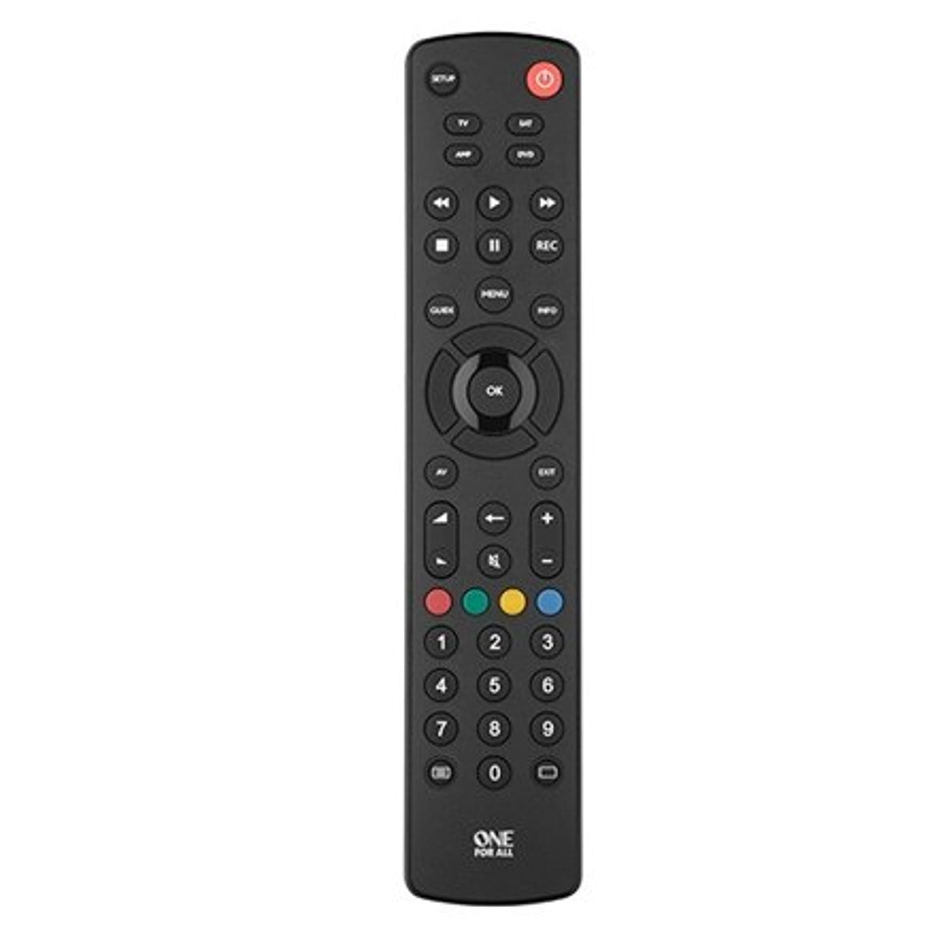 

ONE For ALL 4, Universal Contour 4 TV Remote