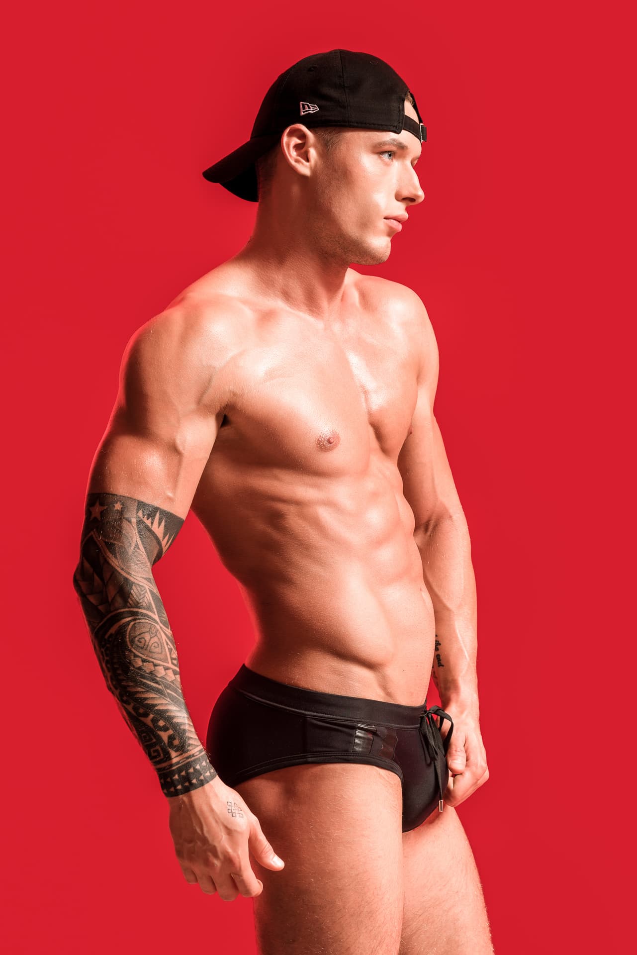 

Kąpielówki Aero Black (kieszonka Push-up) Czarny (Rozmiar M)
